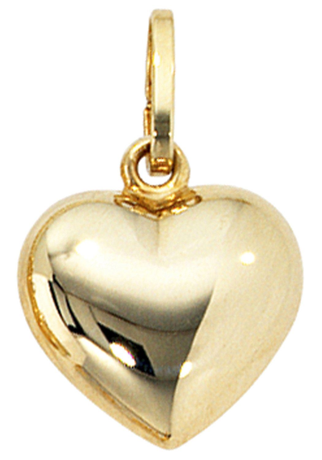 JOBO Herzanhänger Anhänger Herz, 333 Gold