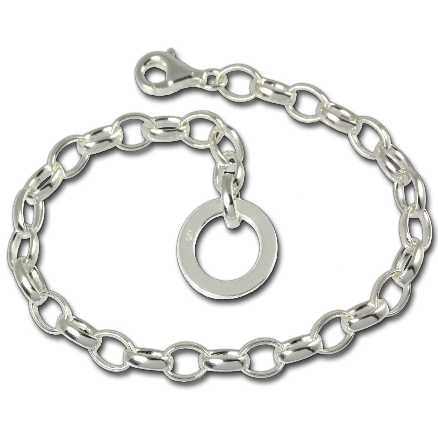 silber, Germany Silber, Charmsarmband, Silber 925 Made-In Farbe: Sterling FC07XA für Charm-Armband SilberDream Charms (Charmsarmbänder), Charmsarmband SilberDream
