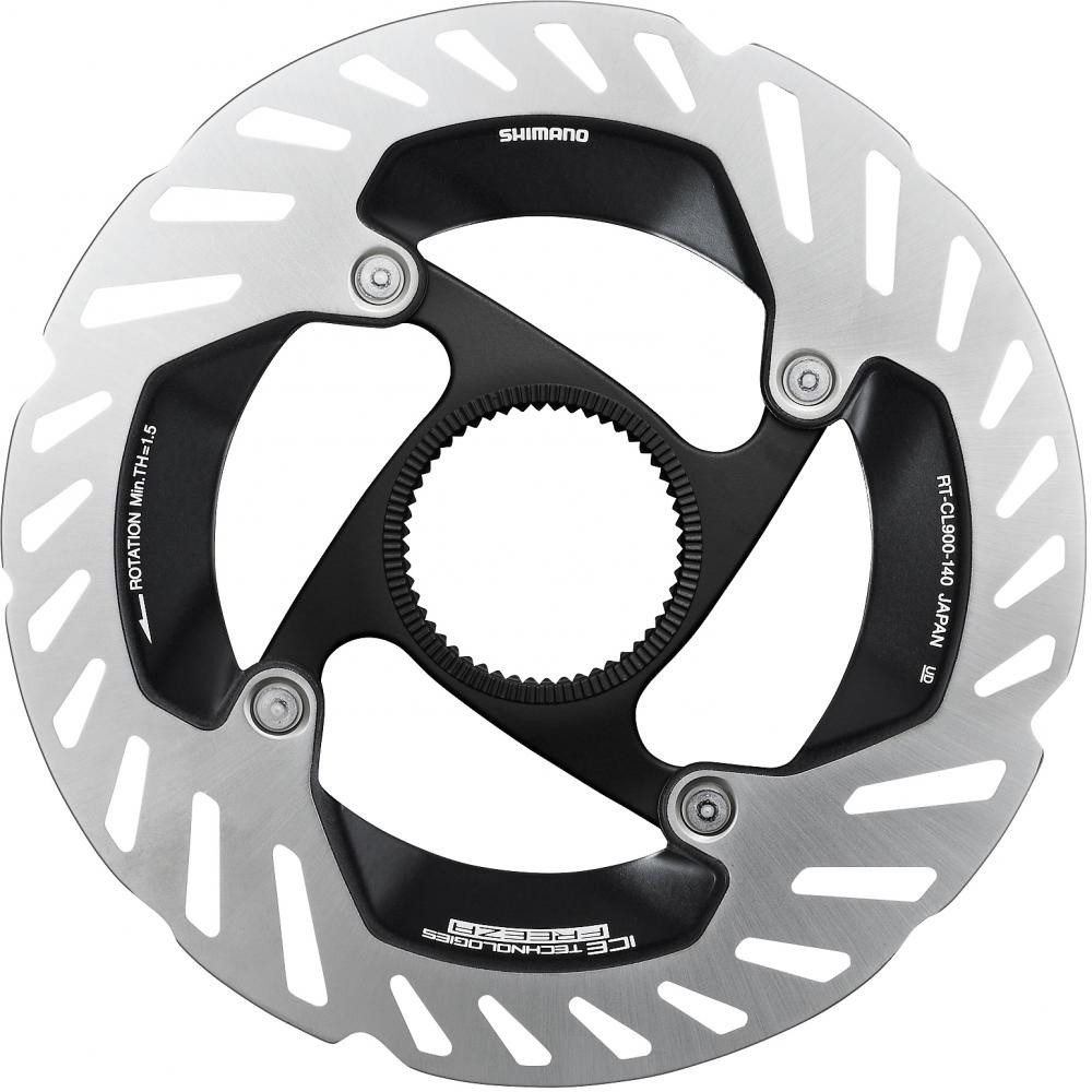 Shimano Scheibenbremse SHIMANO Bremsscheibe RT-CL900 160mm, Verschlussring mit Magnet - 160mm