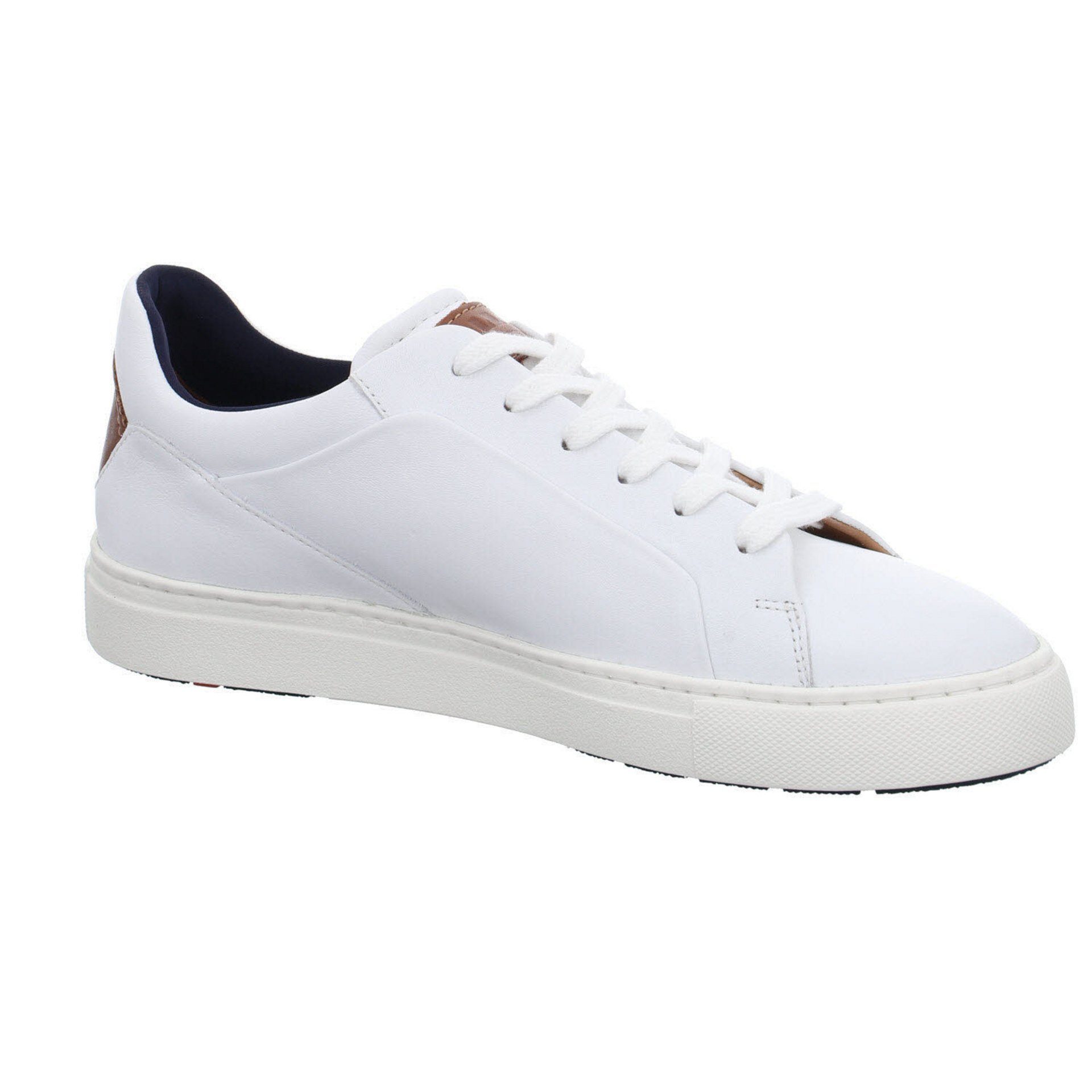 1 WHITE/WHISKY Schnürhalbschuhe Majuro - Lloyd Halbschuh Schnürschuh Herren Glattleder