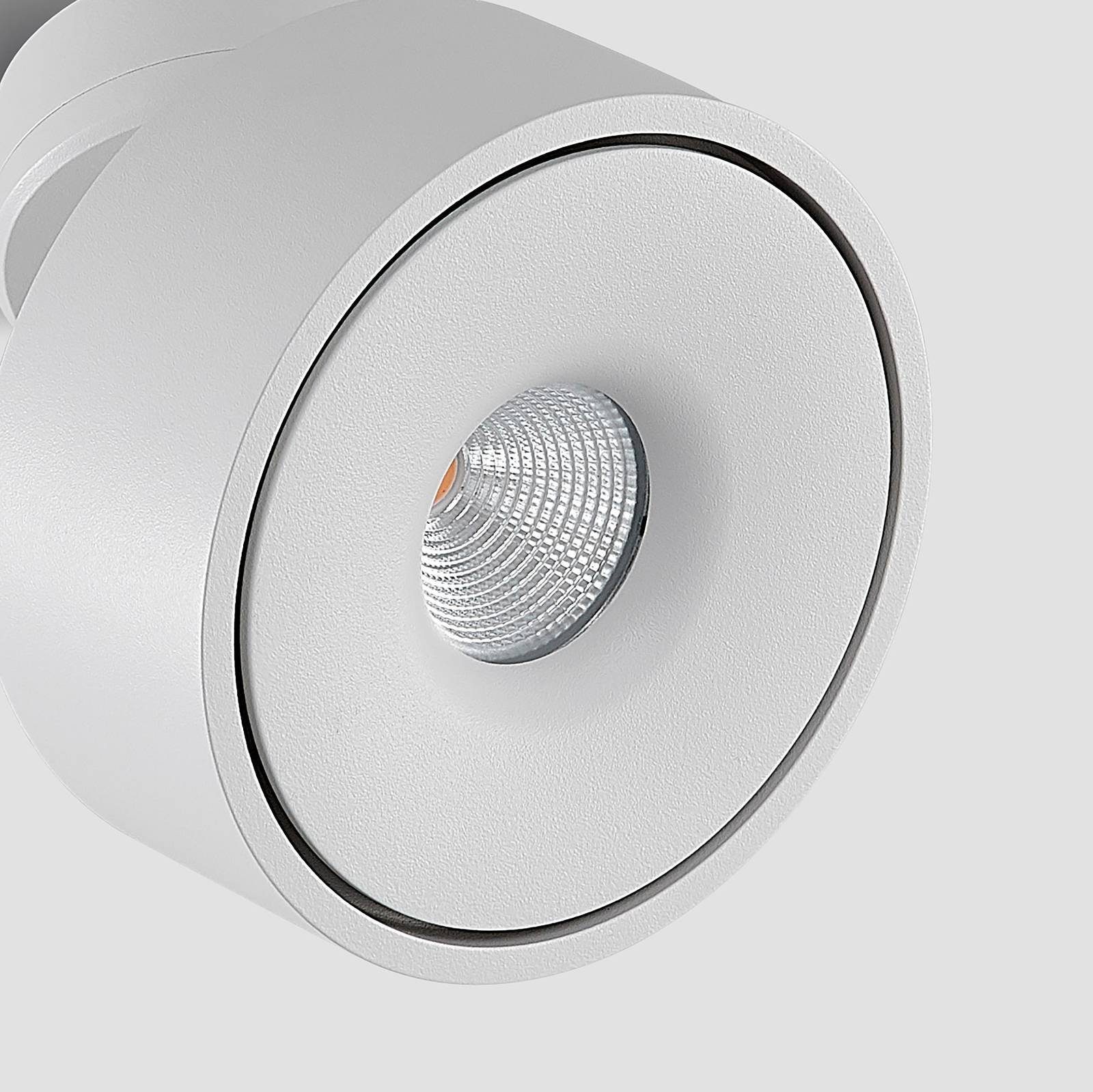 Arcchio LED Deckenleuchte LED-Leuchtmittel Lampe warmweiß, Rotari, fest Aluminium, Modern, inkl. Leuchtmittel, LED dimmbar, verbaut, weiß