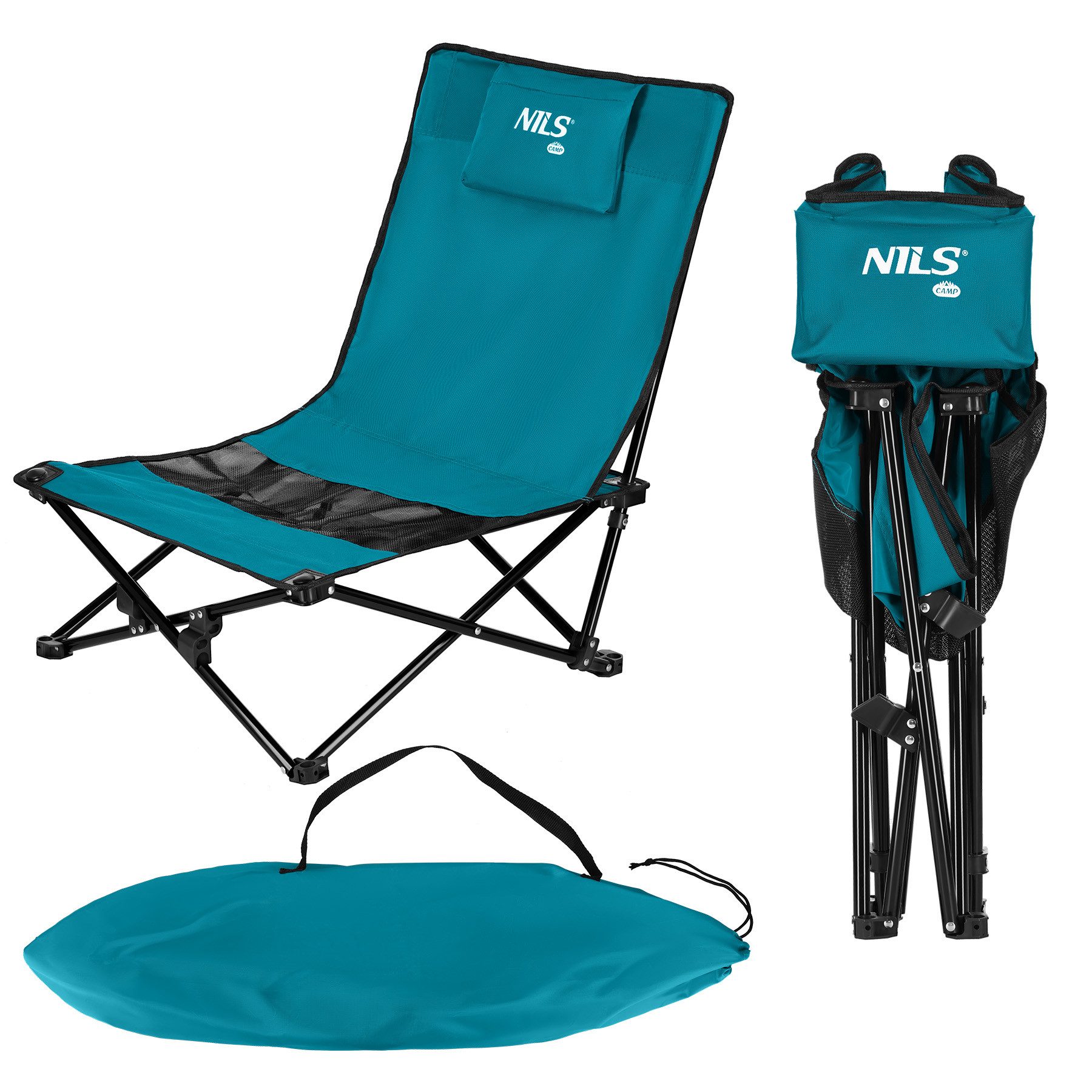 NILS CAMP Campingstuhl leichter Strandstuhl Klappstuhl günstig online kaufen