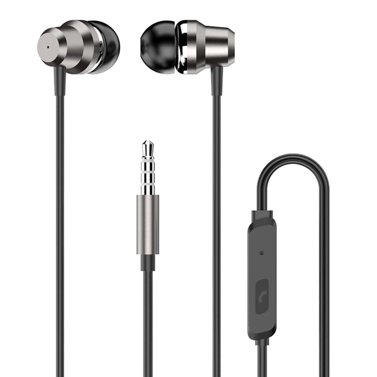 Dudao X10 Pro In-Ear-Kopfhörer (Kabelgebunden mit Mikrofon, Inline-Fernbedienung und 3,5 mm Stecker)