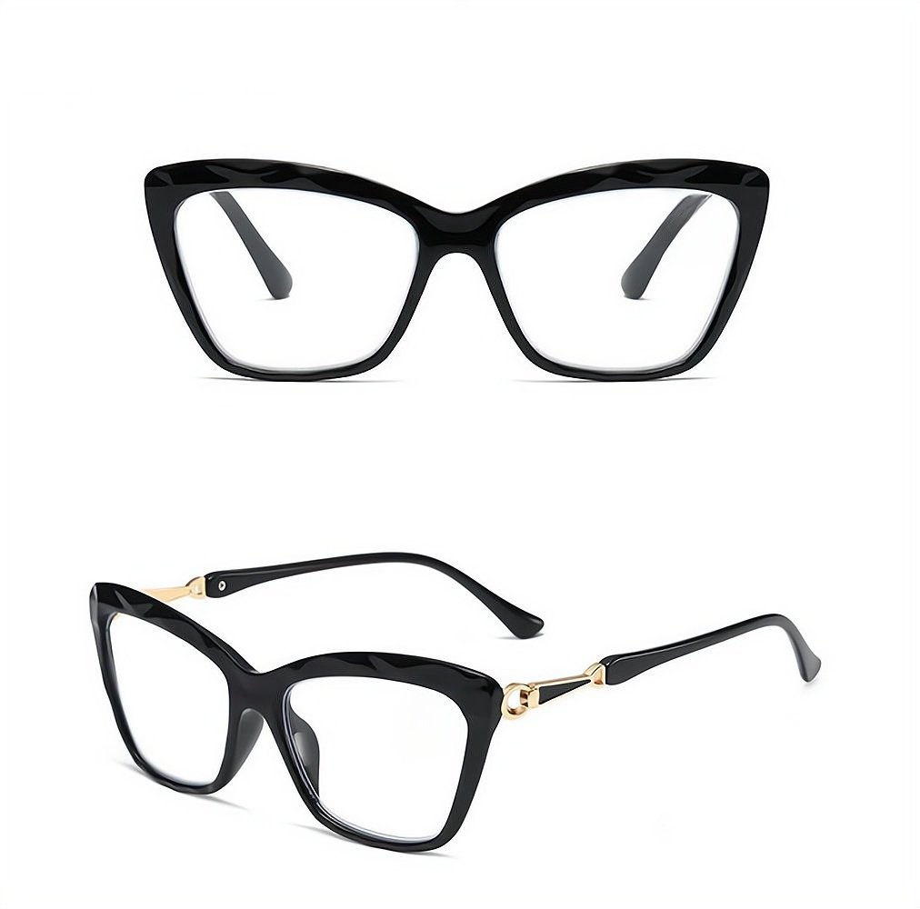 PACIEA Lesebrille Damen Cat Eye Anti Blaulicht Computer Gaming Schutz