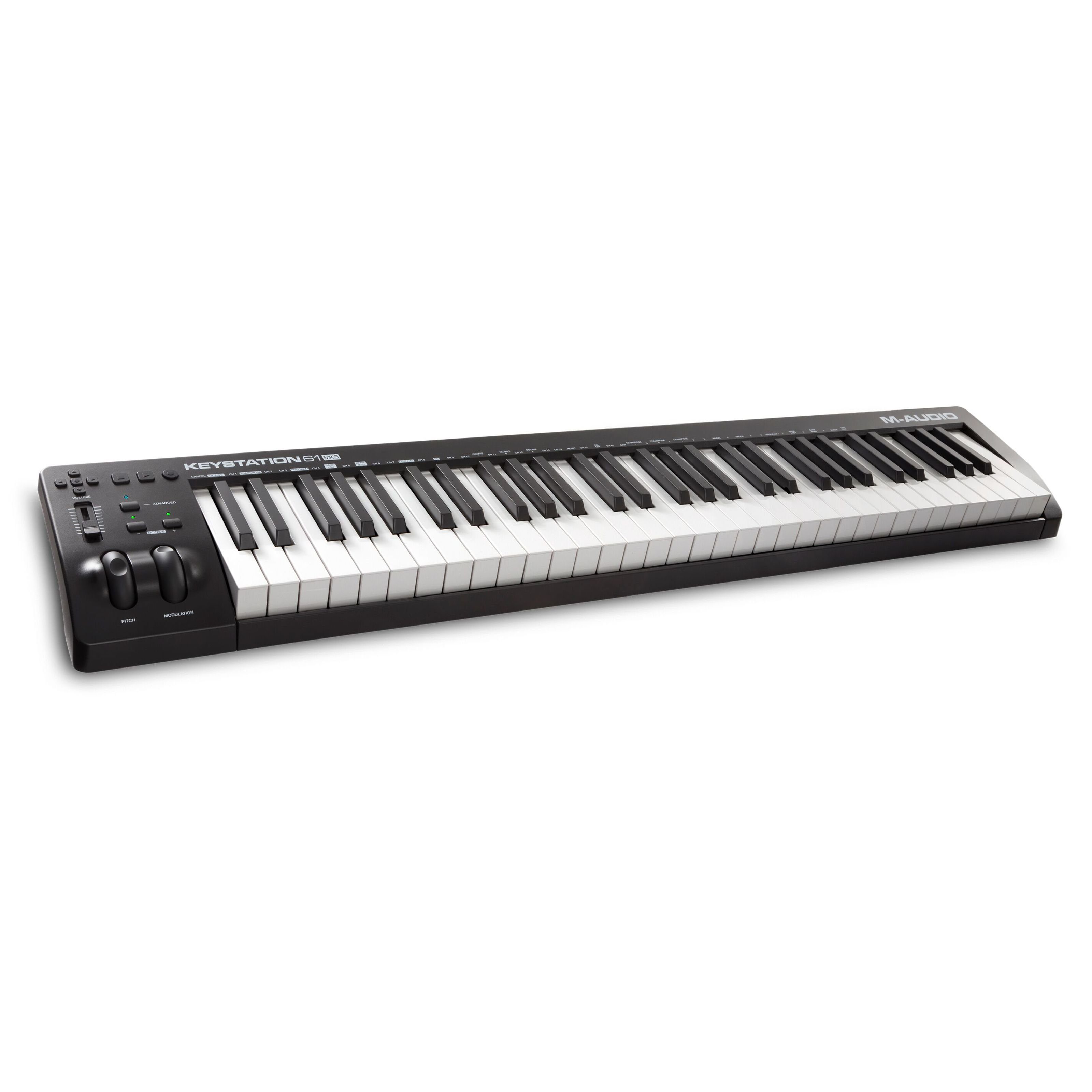 M-AUDIO Masterkeyboard (Masterkeyboards, MIDI-Keyboard 61), Keystation 61 Mk3 - Midi Keyboard