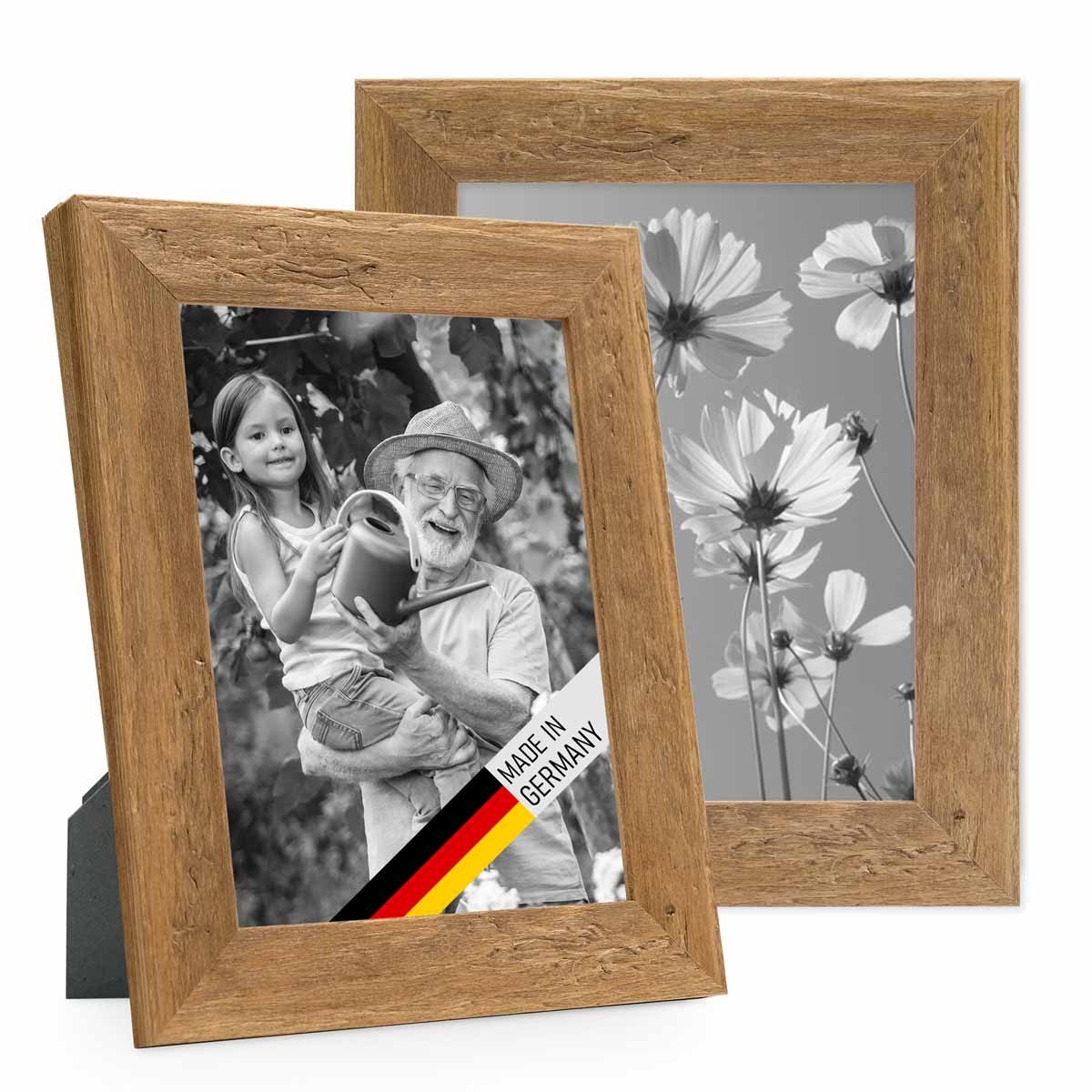 PHOTOLINI Bilderrahmen 2er Set Strandhaus Rustikal günstig online kaufen