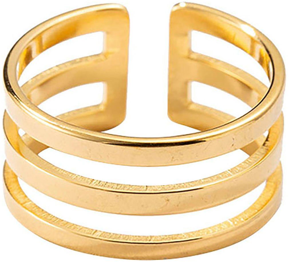 Firetti Ring-Set Multipack Schmuck Geschenk Damenring (Set, 3-tlg), Made in Germany
