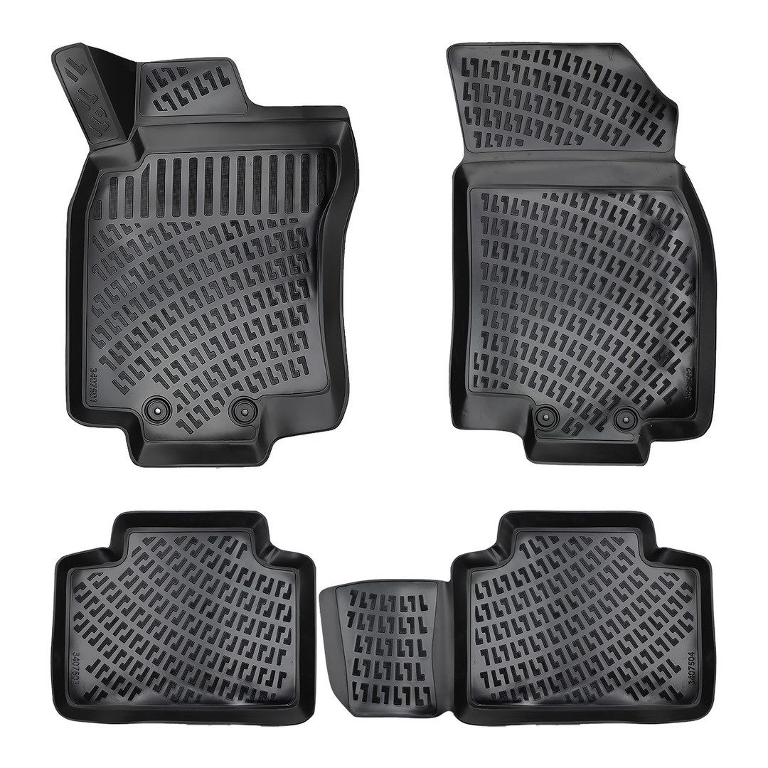 fussmattenprofi.com Auto-Fußmatte 3D Auto Fussmatten für Nissan X-Trail (3.Gen) (T32) 2014-2022 (1 St), für Nissan Nissan X-Trail