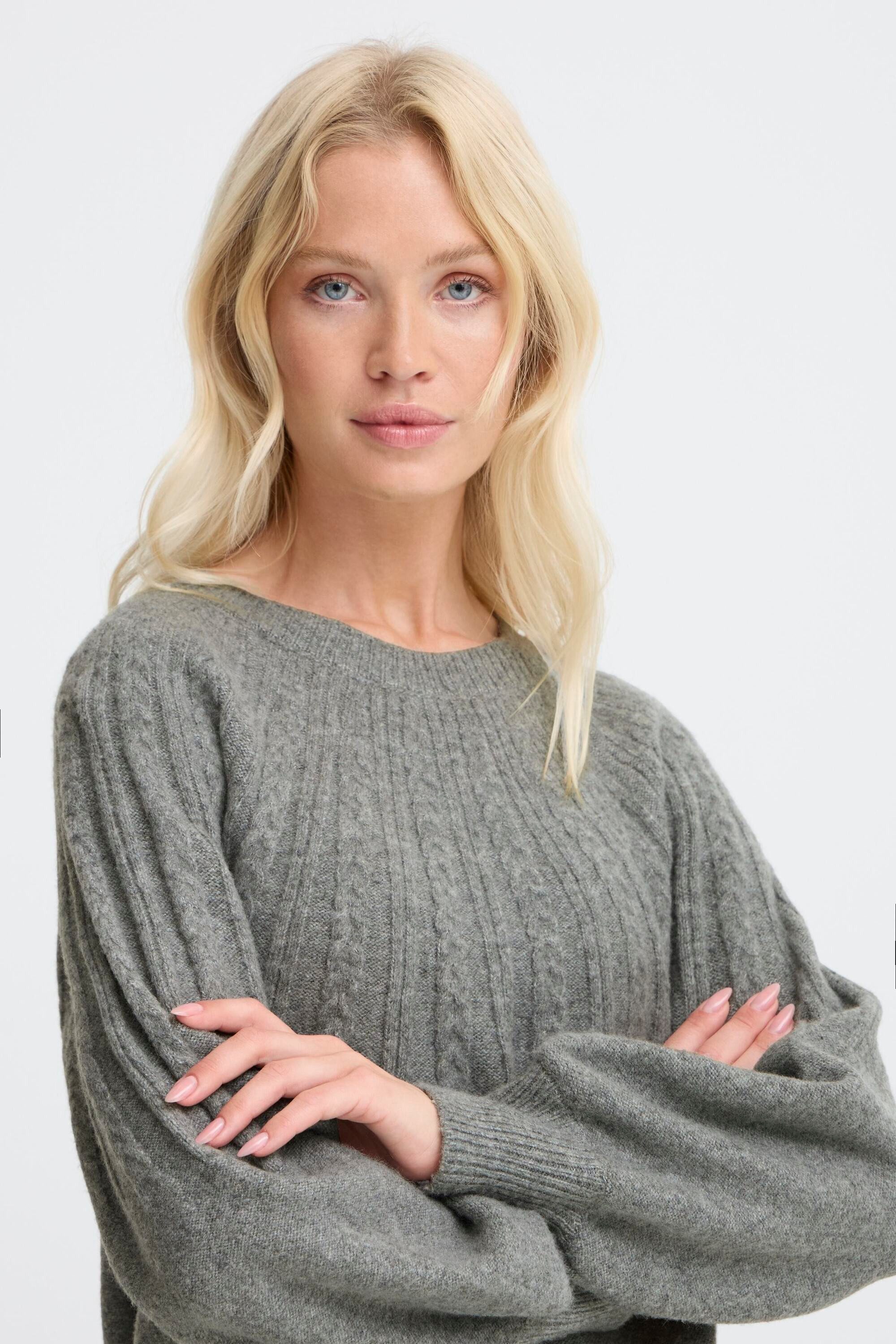 b.young Strickpullover Langarm BYMAGGE