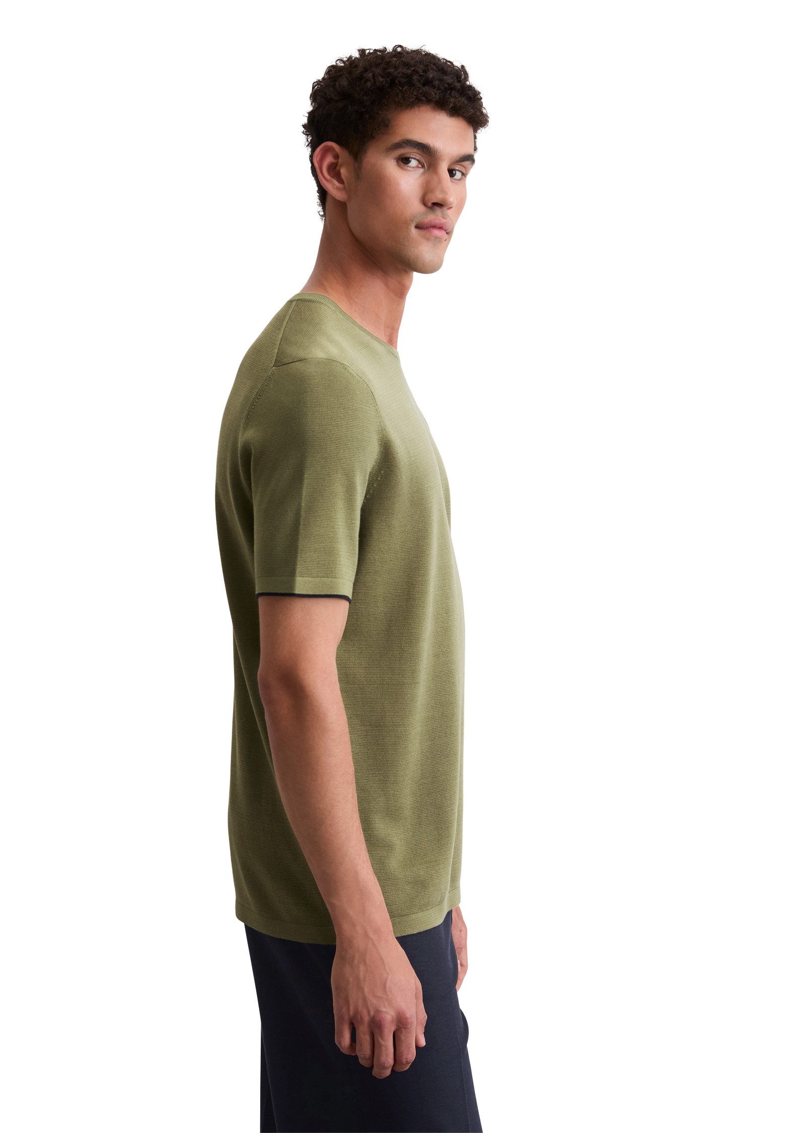 Marc O'Polo 3/4 Arm-Pullover aus reiner Bio-Baumwolle günstig online kaufen