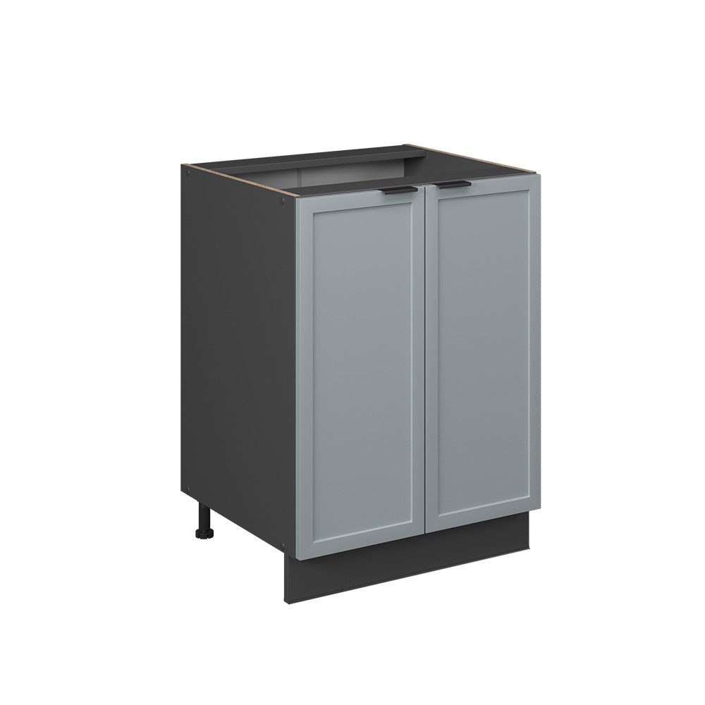 Vicco Unterschrank Fame-Line, Hellblau-grau/Anthrazit, 60 cm günstig online kaufen
