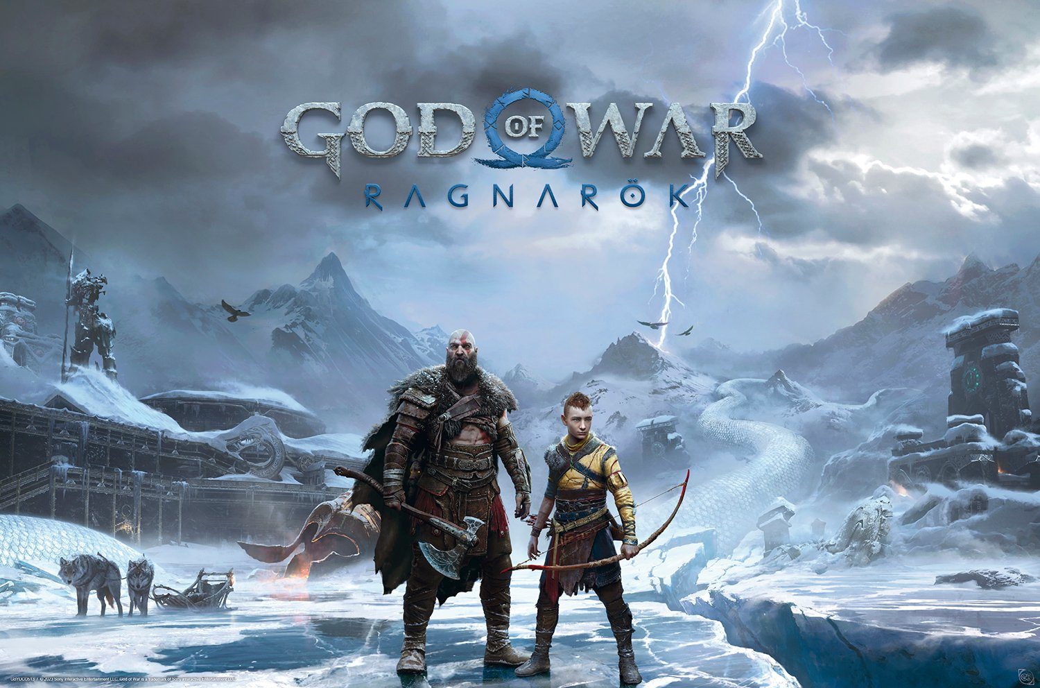 GB eye Poster God of War Poster Ragnarök 91,5 x 61 cm