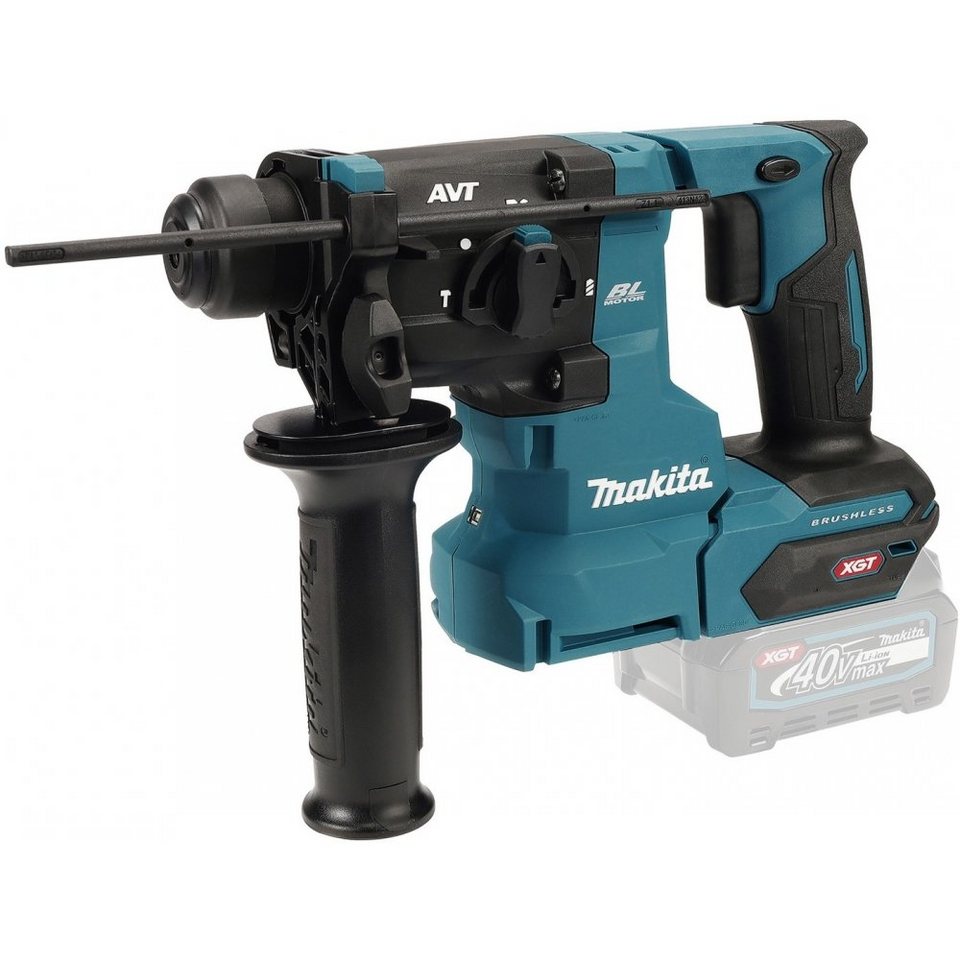 Makita Akku-Bohrhammer HR010GZ solo - Akku-Bohrhammer - blau/schwarz