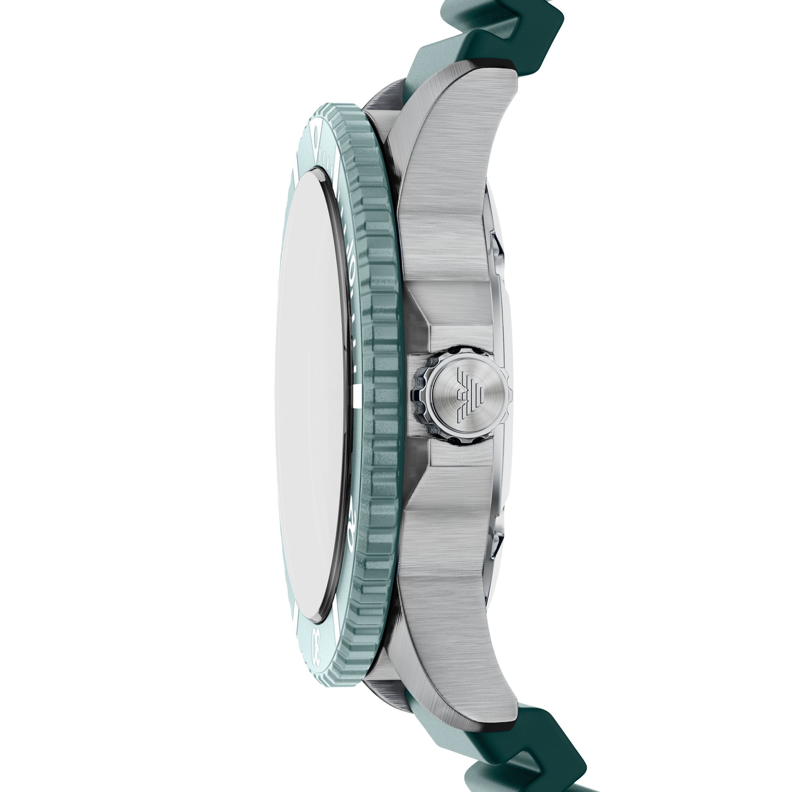 Emporio Armani Solaruhr WORLD EXPLORER AR11786, Armbanduhr, Herrenuhr, Silikonarmband, analog
