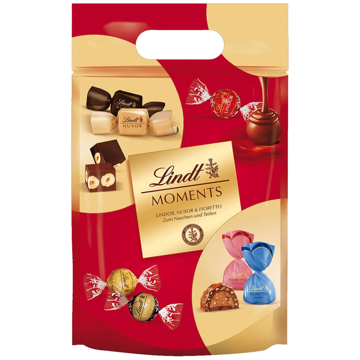 LINDT Schokolade, Lindt Moments XL Beutel 750g