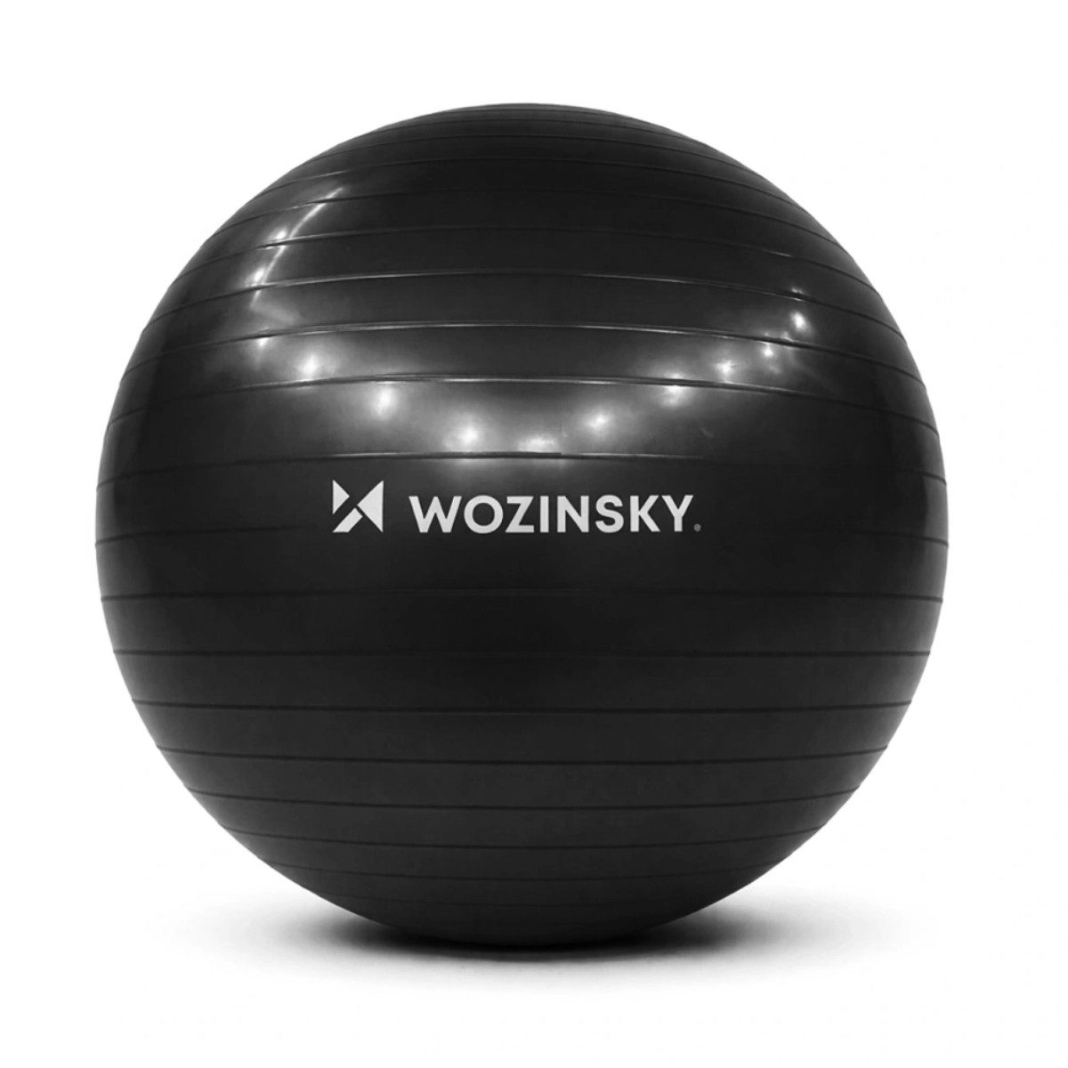 Wozinsky Gymnastikball WGB65 (Einzelprodukt, inklusive Pumpe), Rutschfeste Oberfläche für sicheres Training