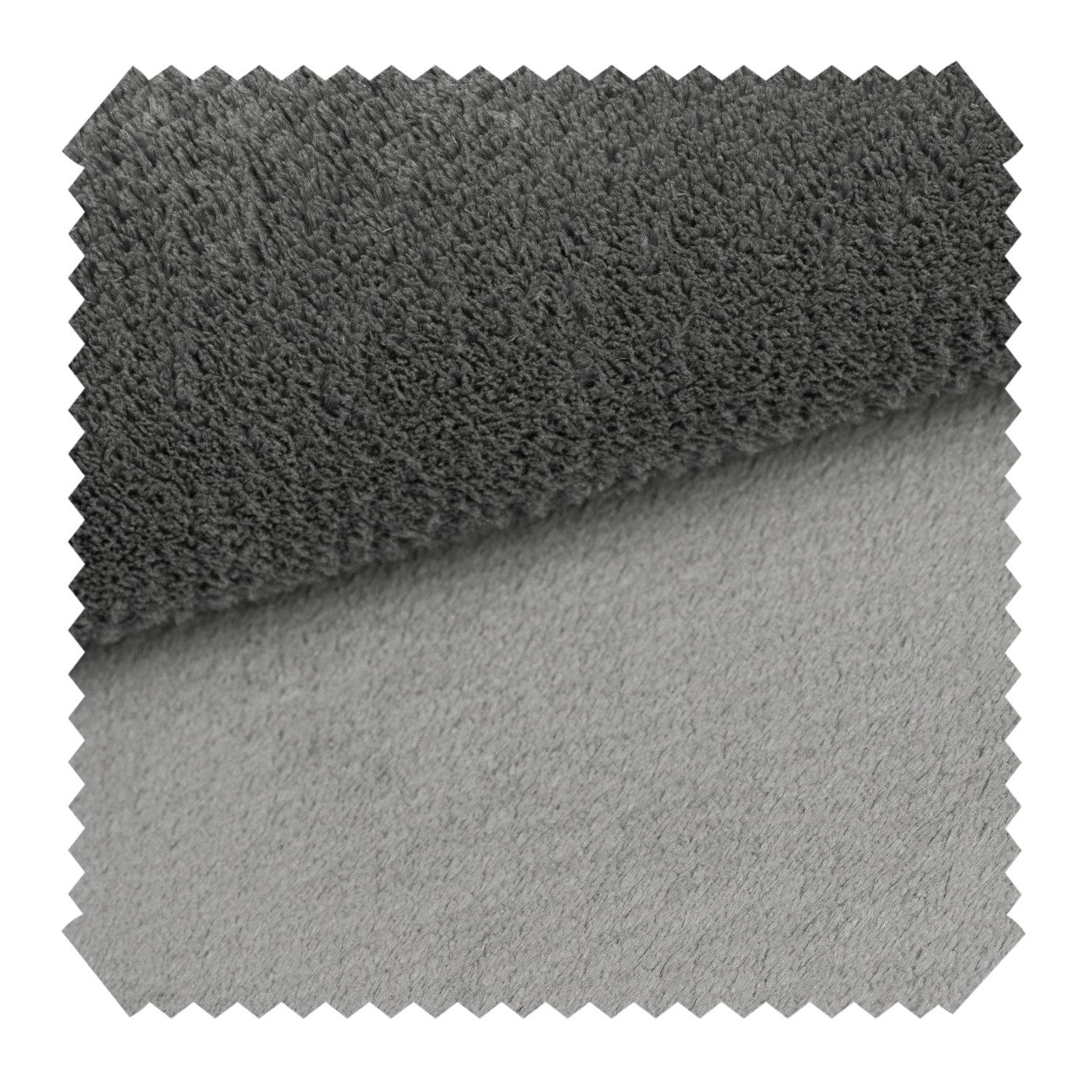 novely® Stoff exquisit SORRENTO Ultraweicher Premium Polsterstoff, Robust, Kuschelweich, Plüsch, Schäfchenfell-Optik, Meterware, 1lfm