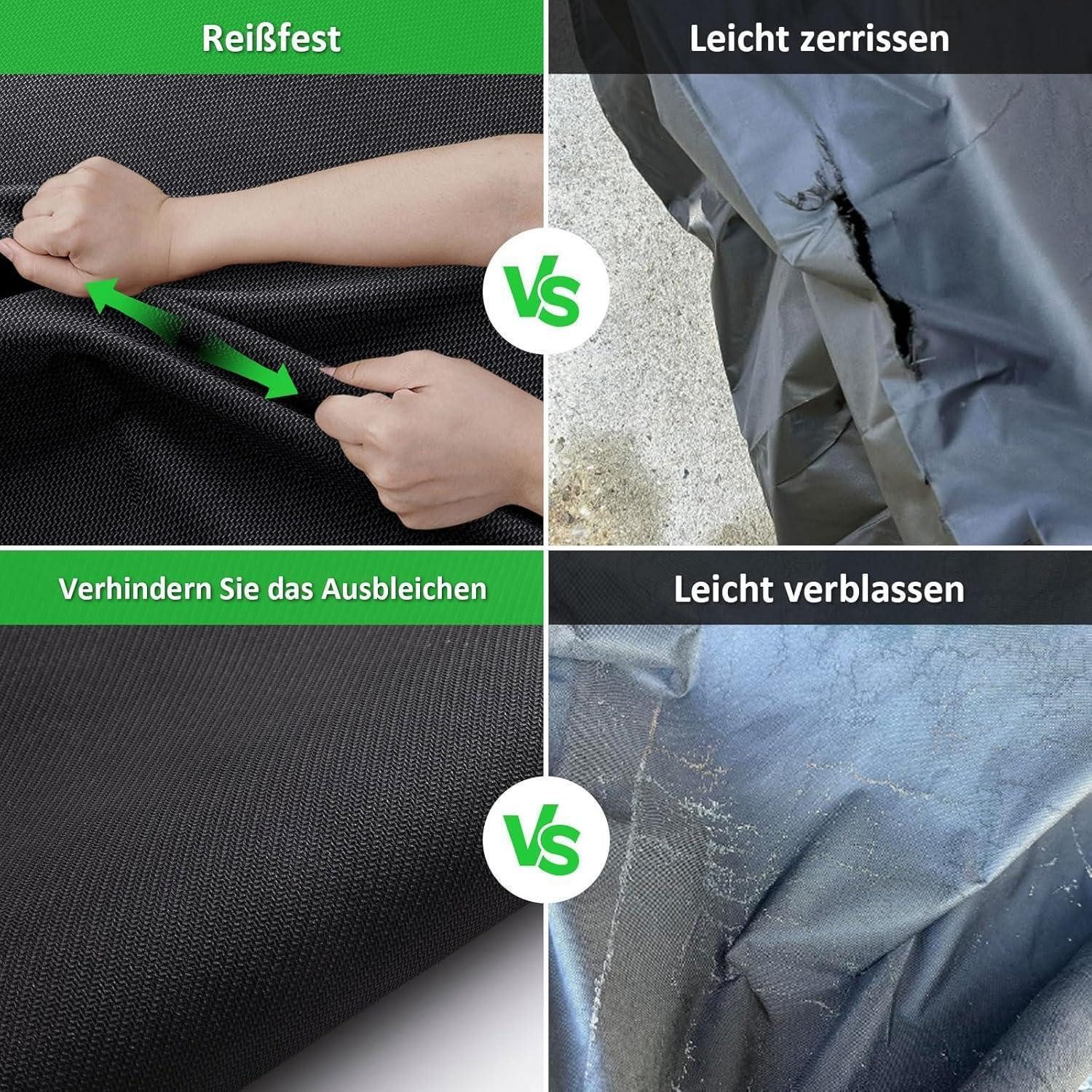 LuxusKollektion Gartenmöbel-Schutzhülle Hollywoodschaukel Abdeckung 3-4Sitzer 600D Oxford Wasserdicht (1-St) – Bild 5 von 5