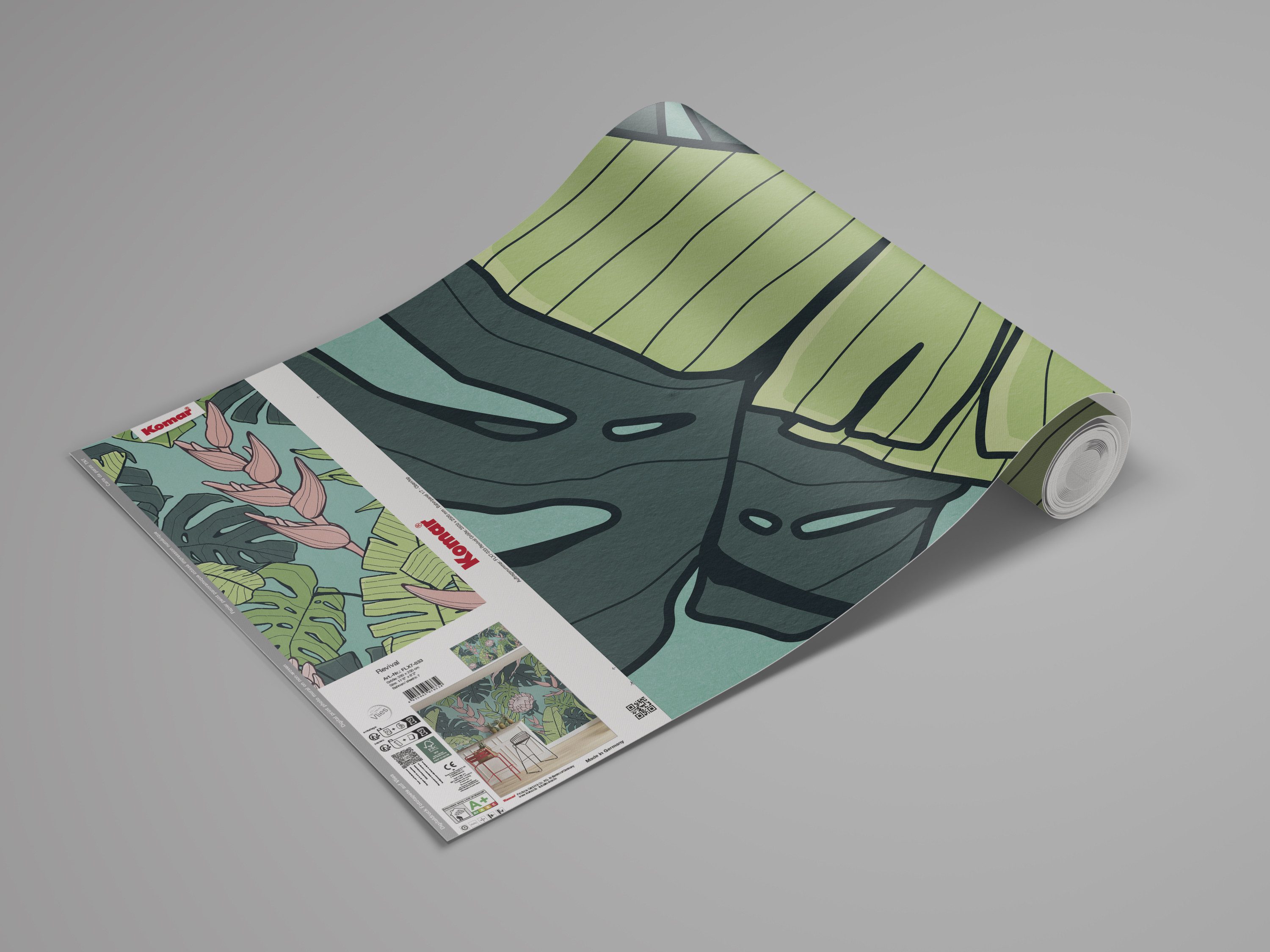 Komar Fototapete Komar Vlies Fototapete - Revival - Größe 350 x 250 cm, glatt, bedruckt, (Packung)