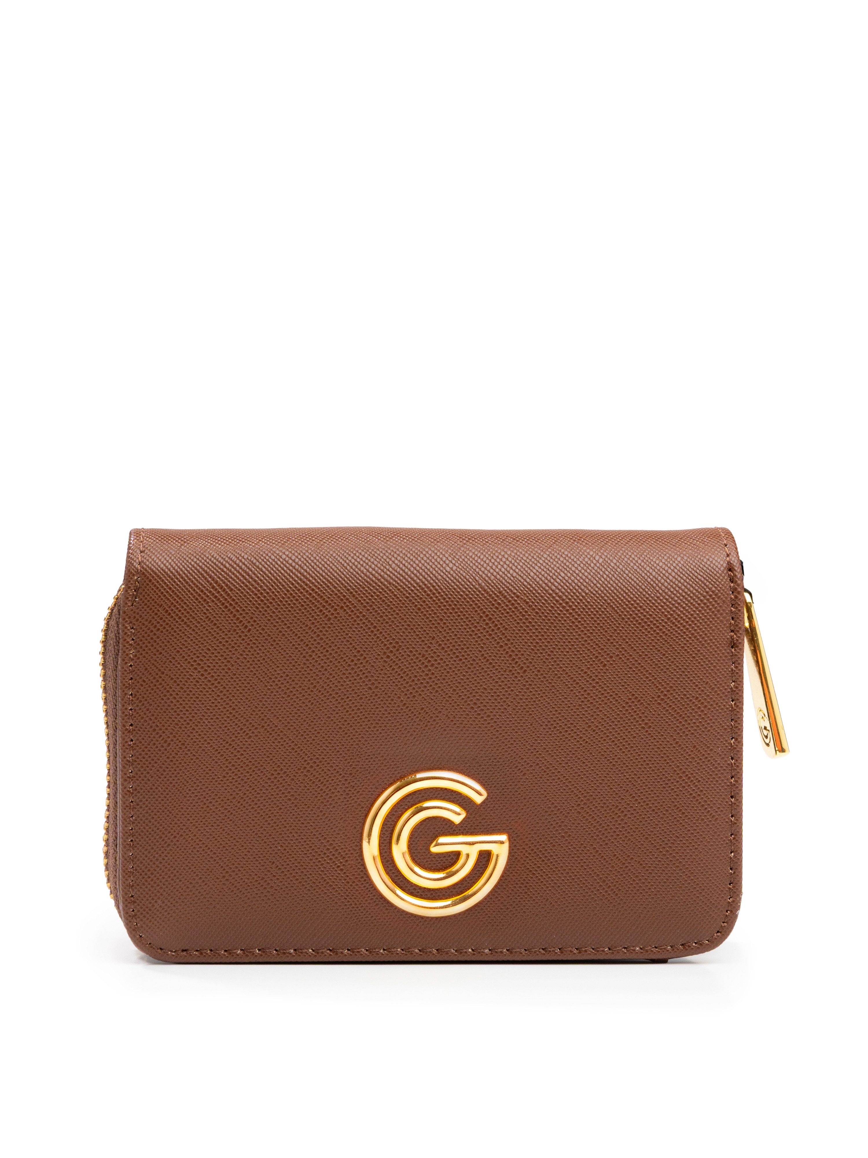GABRIELLA G By Gabriella Gucci Geldbörse CHIARA, Damen Portemonnaie, Geldbeutel, Money Pocket mit Logo