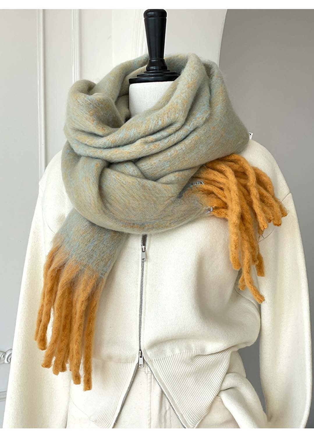 Coonoor Modeschal Damen Winter Halstuch Kuschelig Dicker Schal Tücher günstig online kaufen