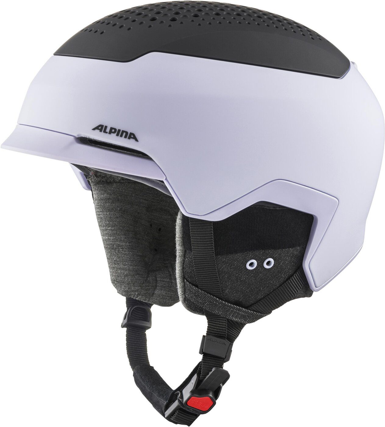 Alpina Sports Skihelm GEMS LILAC-BLACK MATT