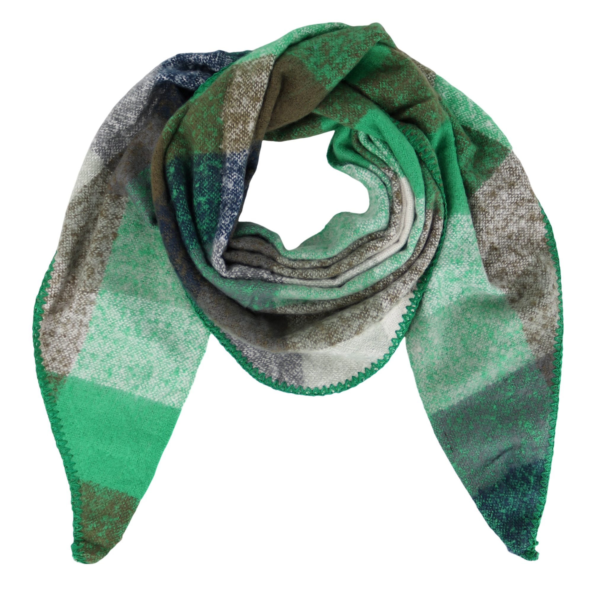 MIRROSI Dreieckstuch kuschliger und warmer Dreiecksschal ca.198x65 cm, (KAR günstig online kaufen