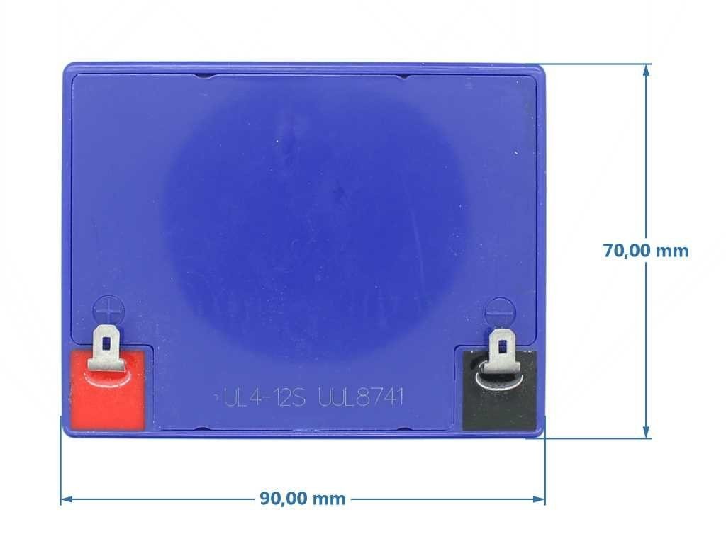 Akku Ultracell AGM Akku Ultracell 4Ah 12V Bleiakku Blei Gel UL4-12