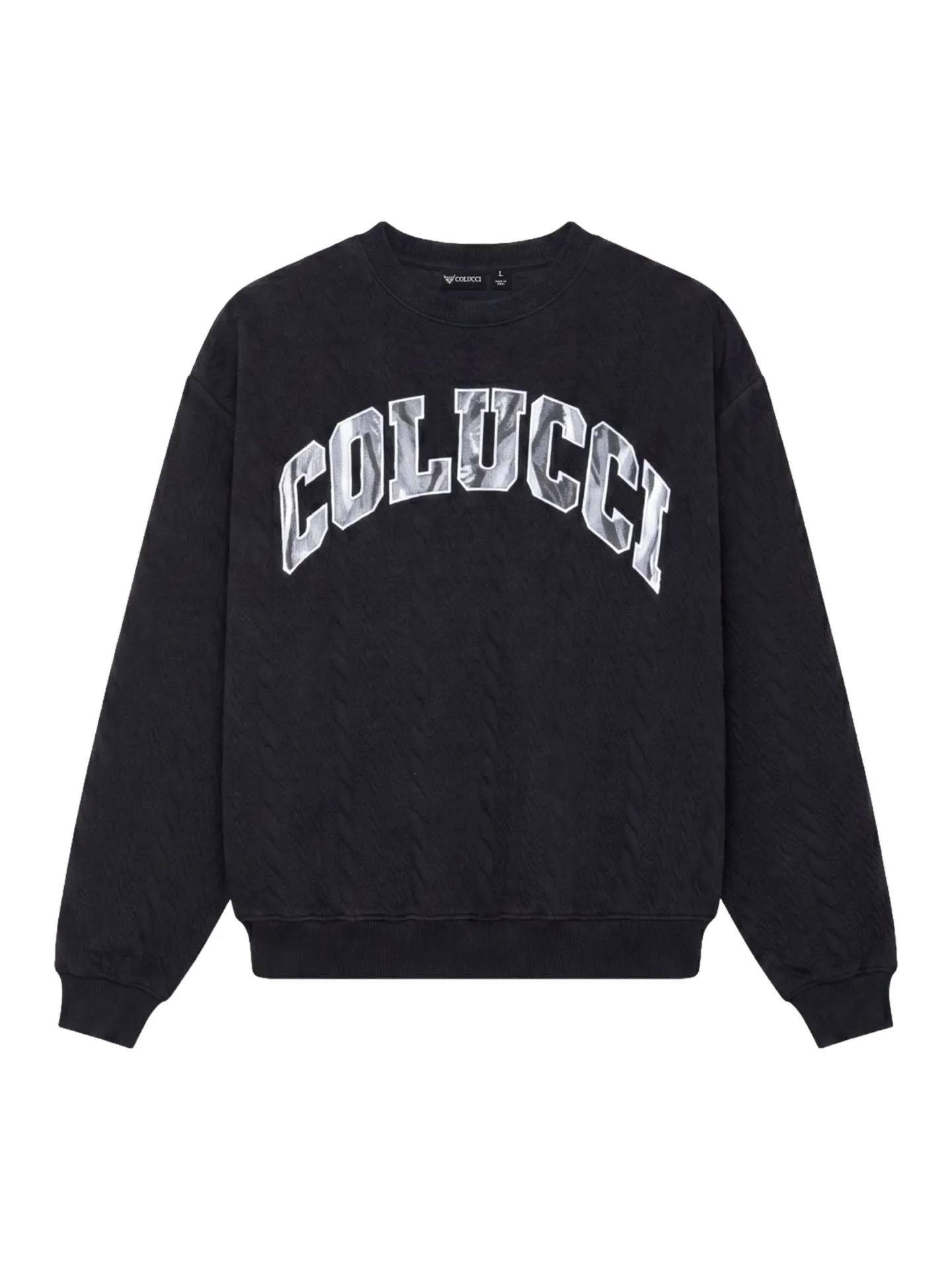 COLUCCI Sweater Sweatpulli Colucci Structured College