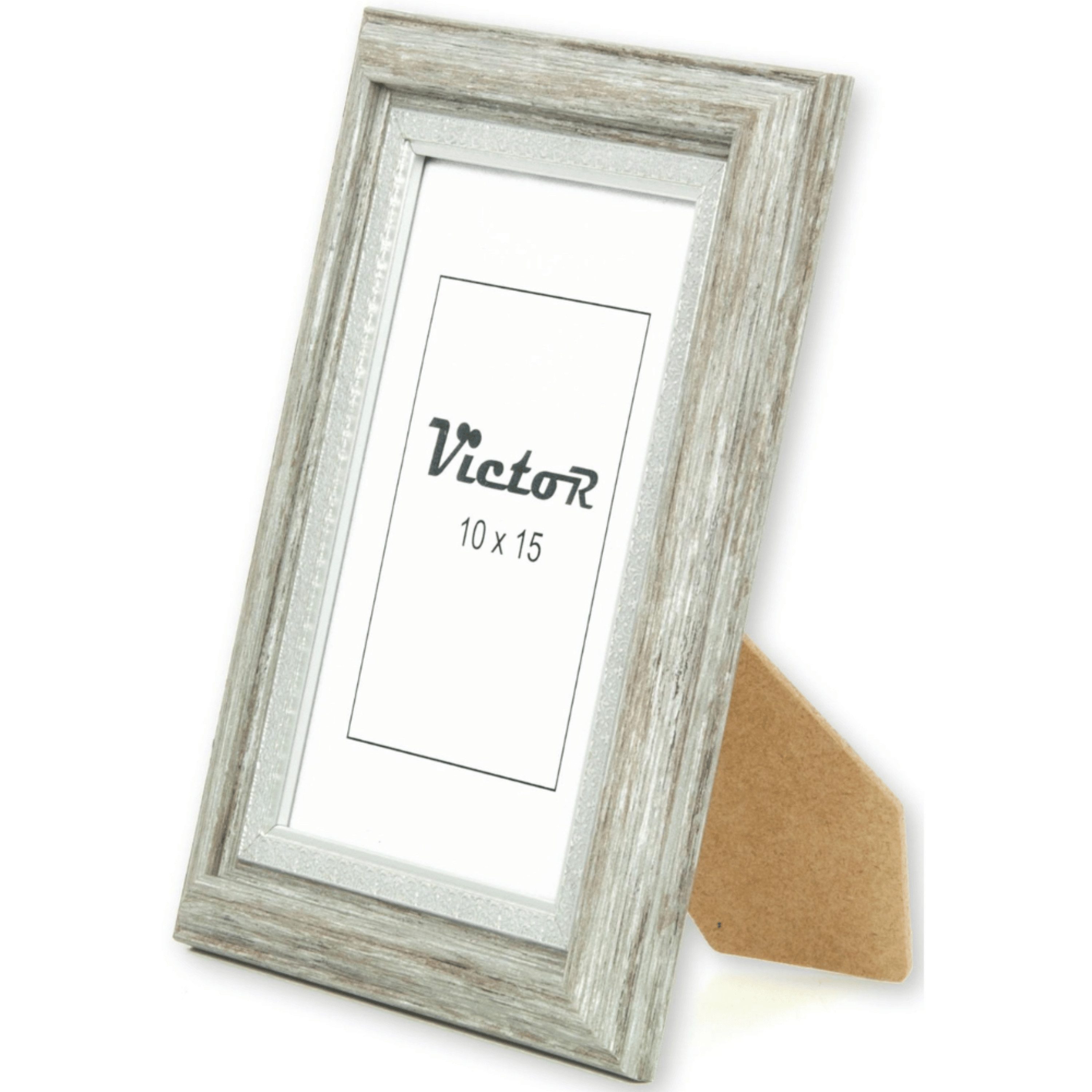 Victor (Zenith) Bilderrahmen Boho, Bilderrahmen Grau 10x15 cm (A6), Bilderr günstig online kaufen