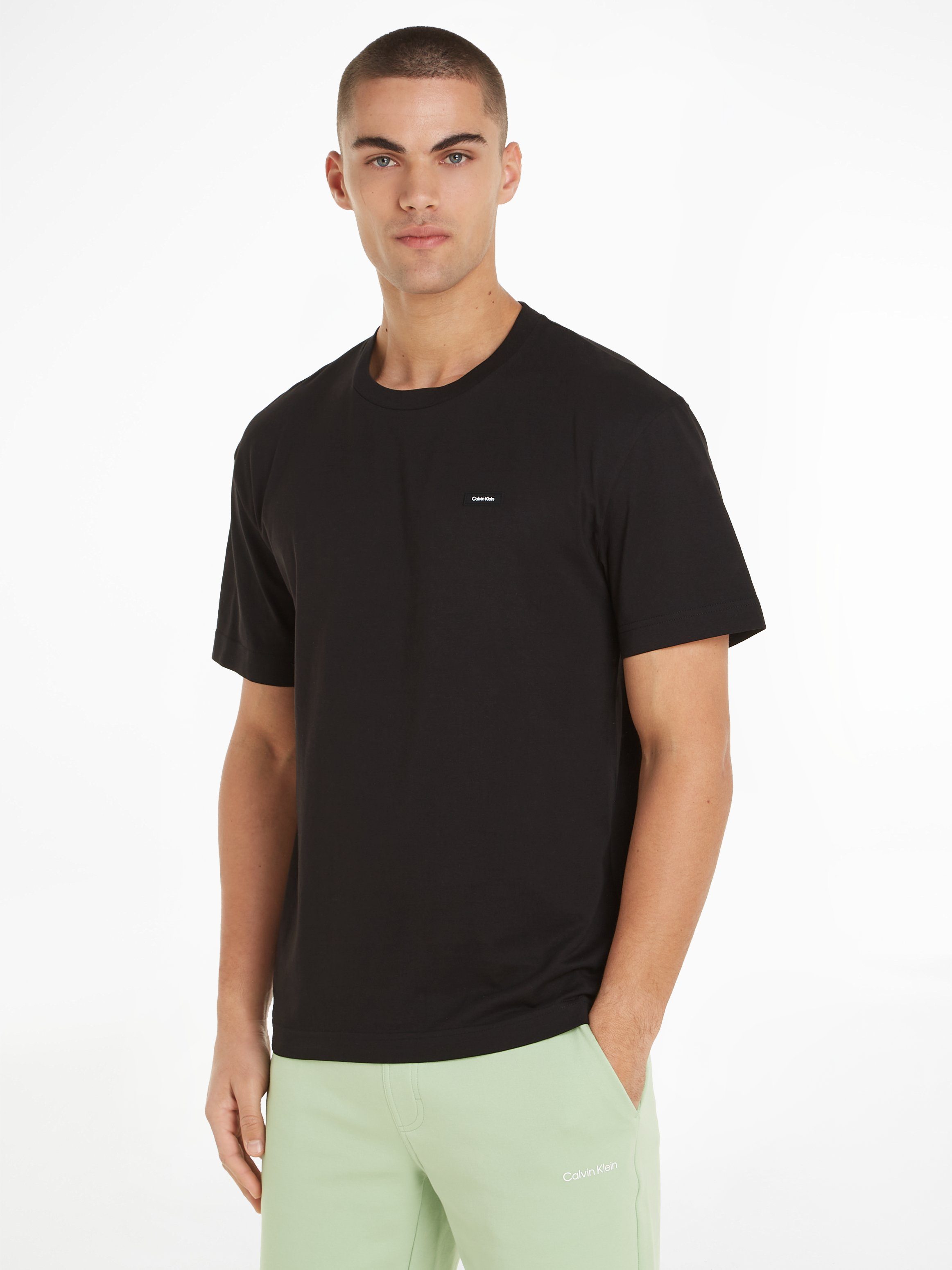 Calvin Klein T-Shirt COTTON COMFORT FIT T-SHIRT mit Logoschriftzug