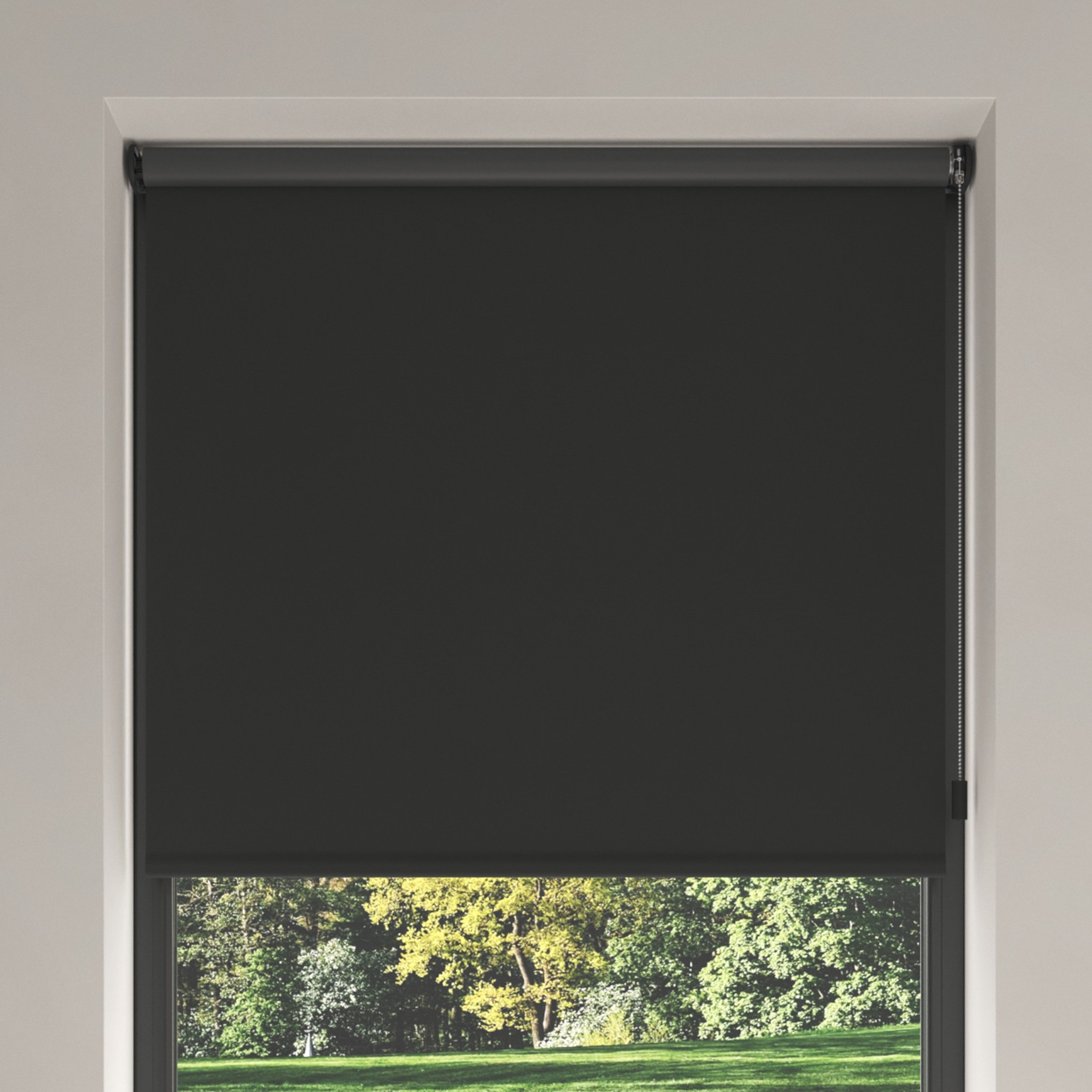 Elektro-Rollo Smartes elektrisches Innen-Rollo - Eve Motionblinds (Matter), EVE, verdunkelnd, Wandmontage, Wandmontage, App-/Sprachsteuerung, Zeitpläne, verdunkelnd, aufladbarerer Akku