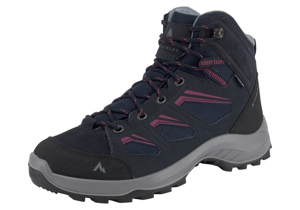 und Untergründen AQX auf Genügend McKINLEY fester Halt verschiedenen III MID Wanderschuh, Grip Discover