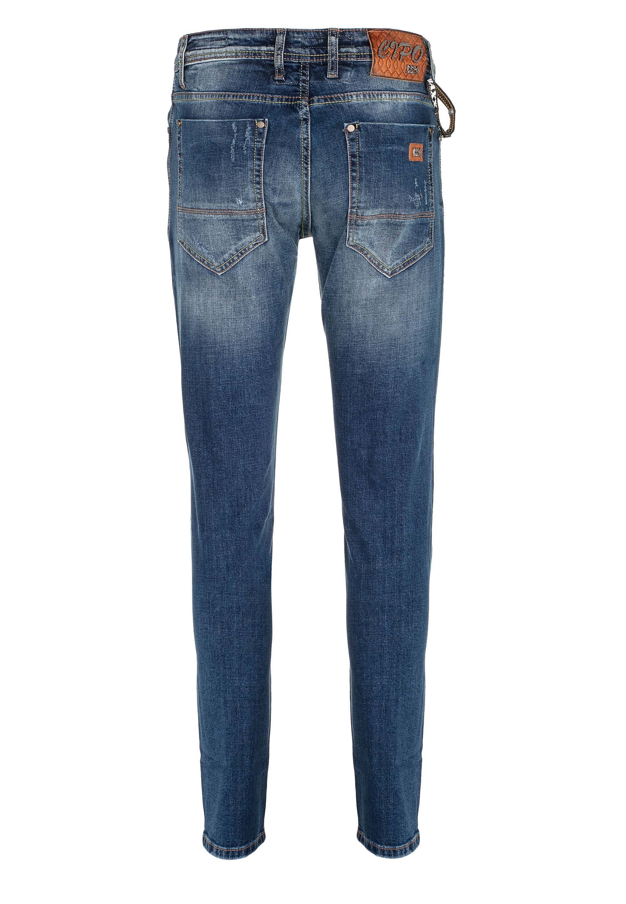 Cipo & Fİt Baxx Straight Slim-fit-Jeans im