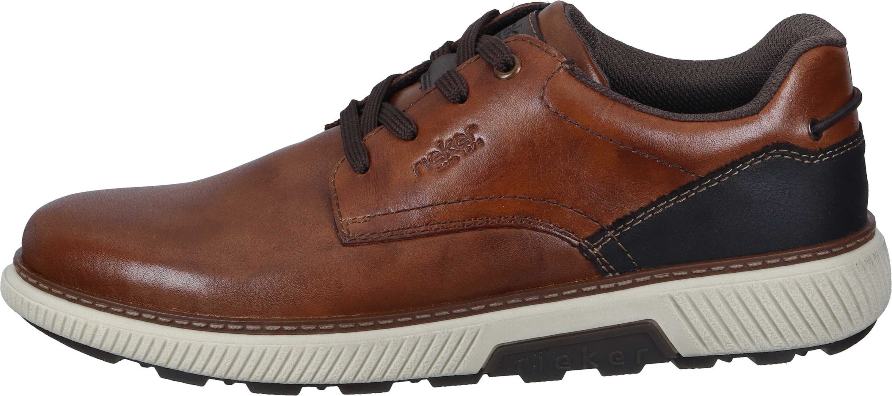 Rieker Schnürer Schnürschuh aus echtem Leder günstig online kaufen