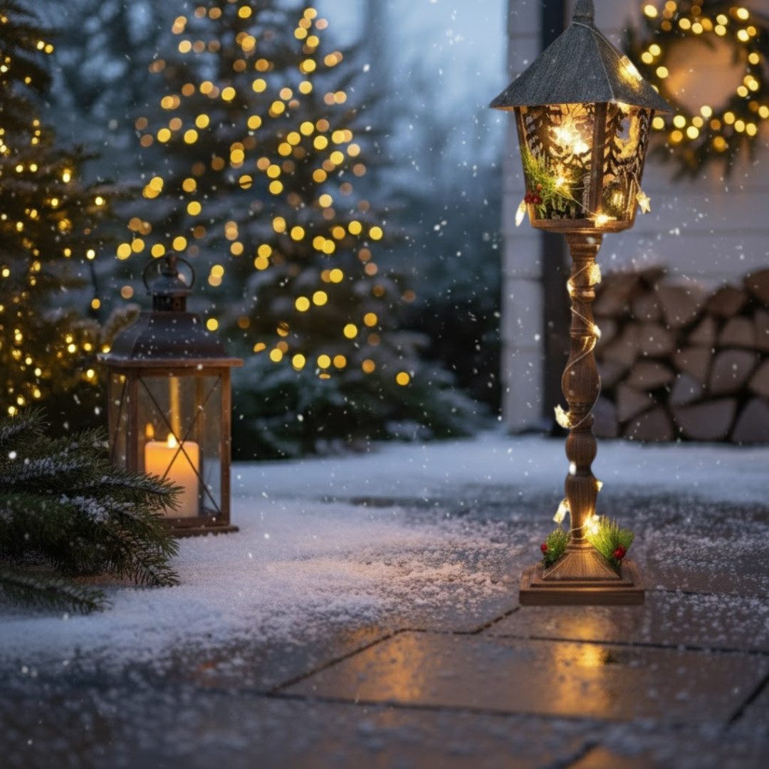 abc HOME LED Laterne Laterne Weihnachten, LEDs, 2 Varianten, Batteriebetrie günstig online kaufen