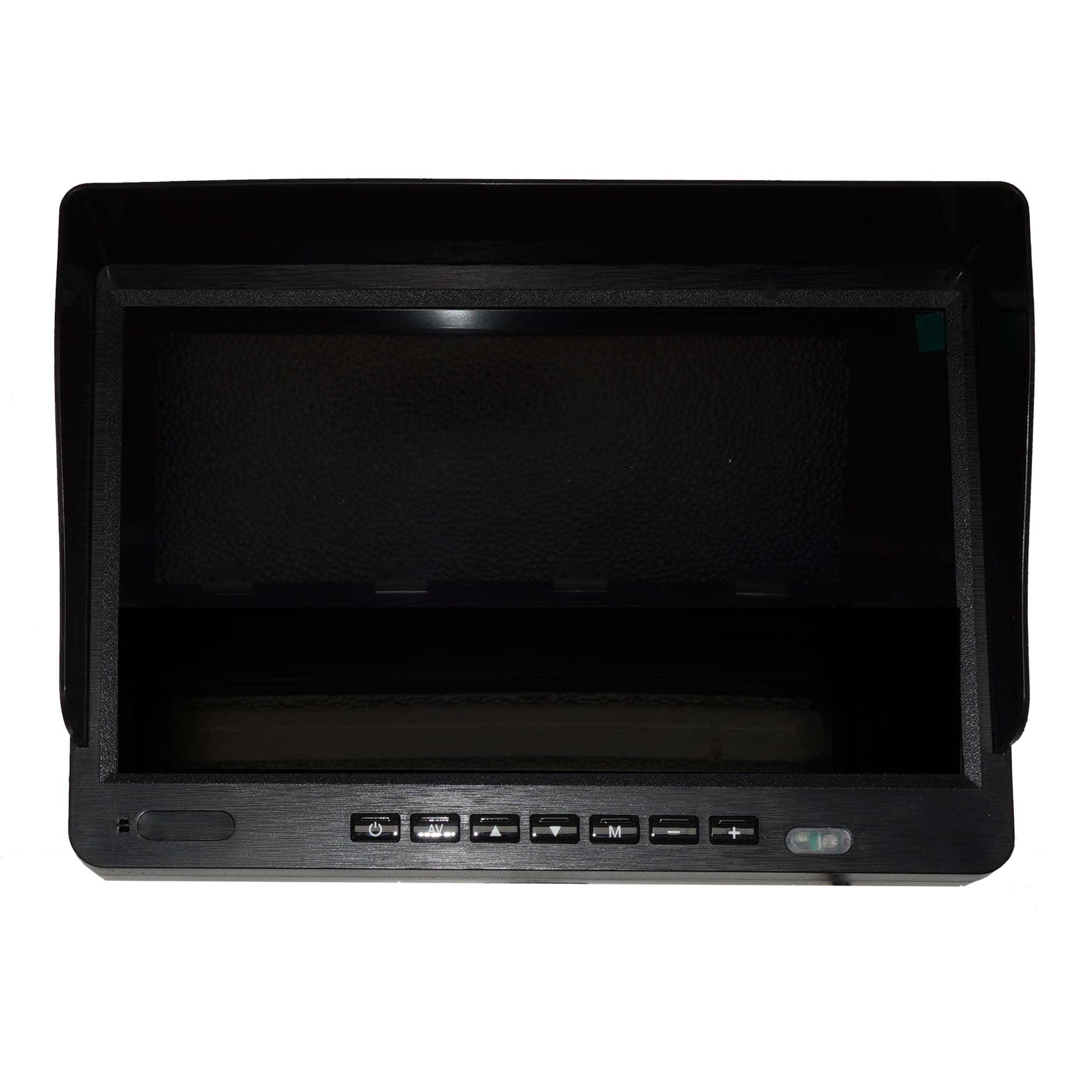 TAFFIO Universal 10" Monitor Display Bildschirm für Rückfahrkamera auf Cinch Navigationsgerät