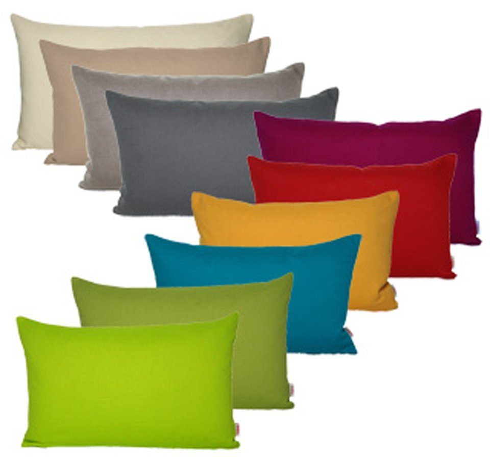 beties Kissenbezug Farbenspiel, (1 Stück), ca. 30x50 cm Kissenhülle Dekokis günstig online kaufen