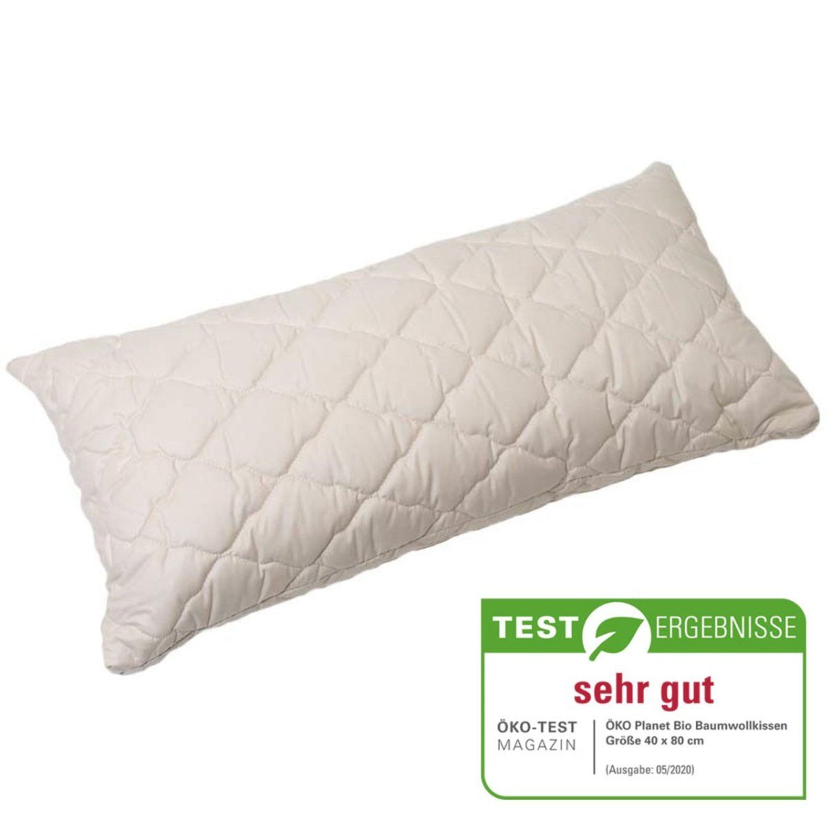 ÖKO Planet Baumwollkissen, Füllung: 100% Baumwolle (Bio), Bezug: Baumwolle günstig online kaufen