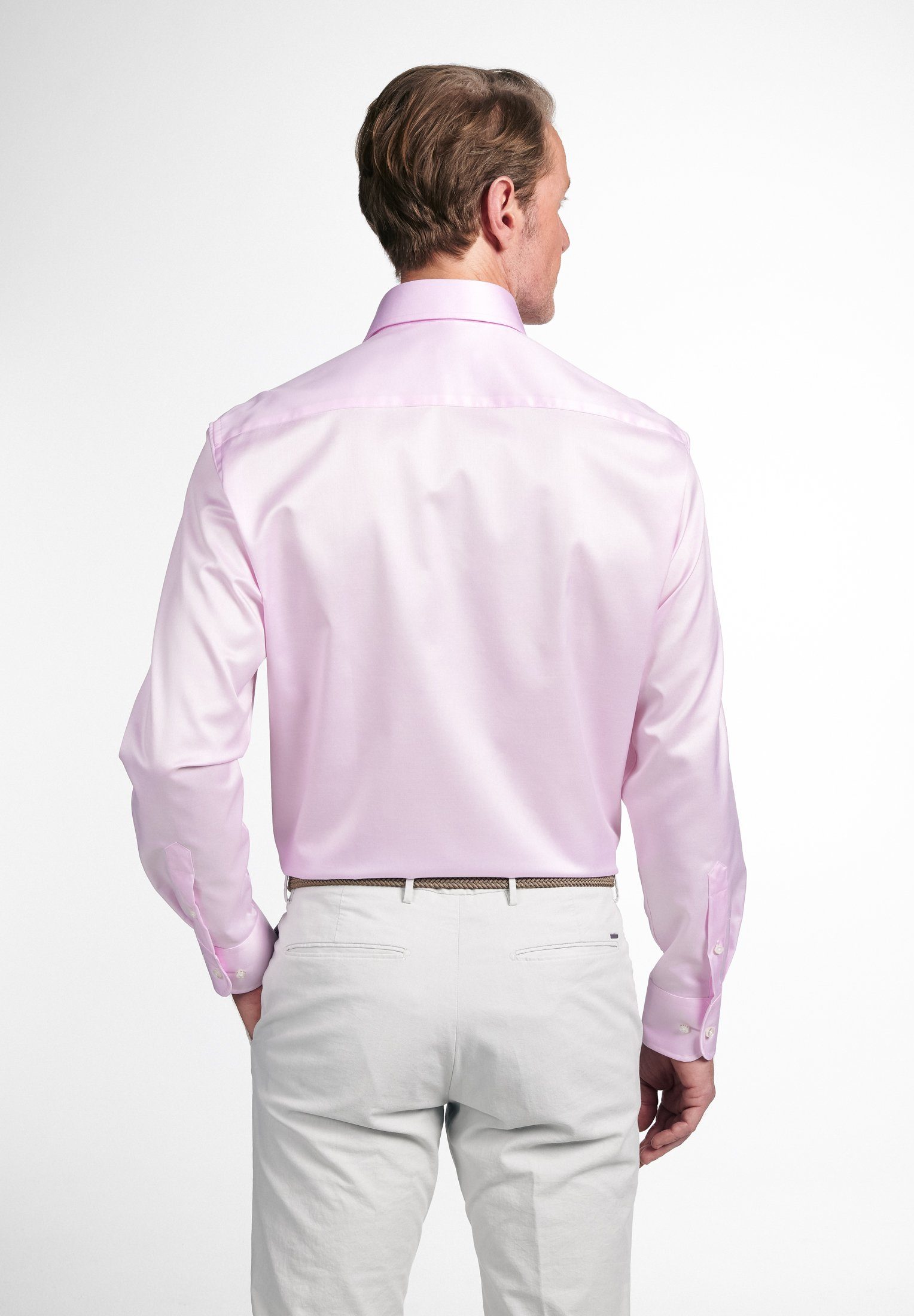 Langarmhemd Eterna rosa COMFORT FIT