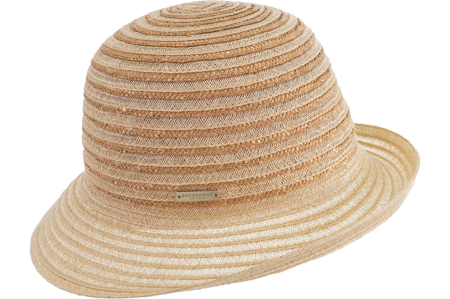 Seeberger Strohhut Naturstrohmix Glocke mit Aufschlag 55401-0