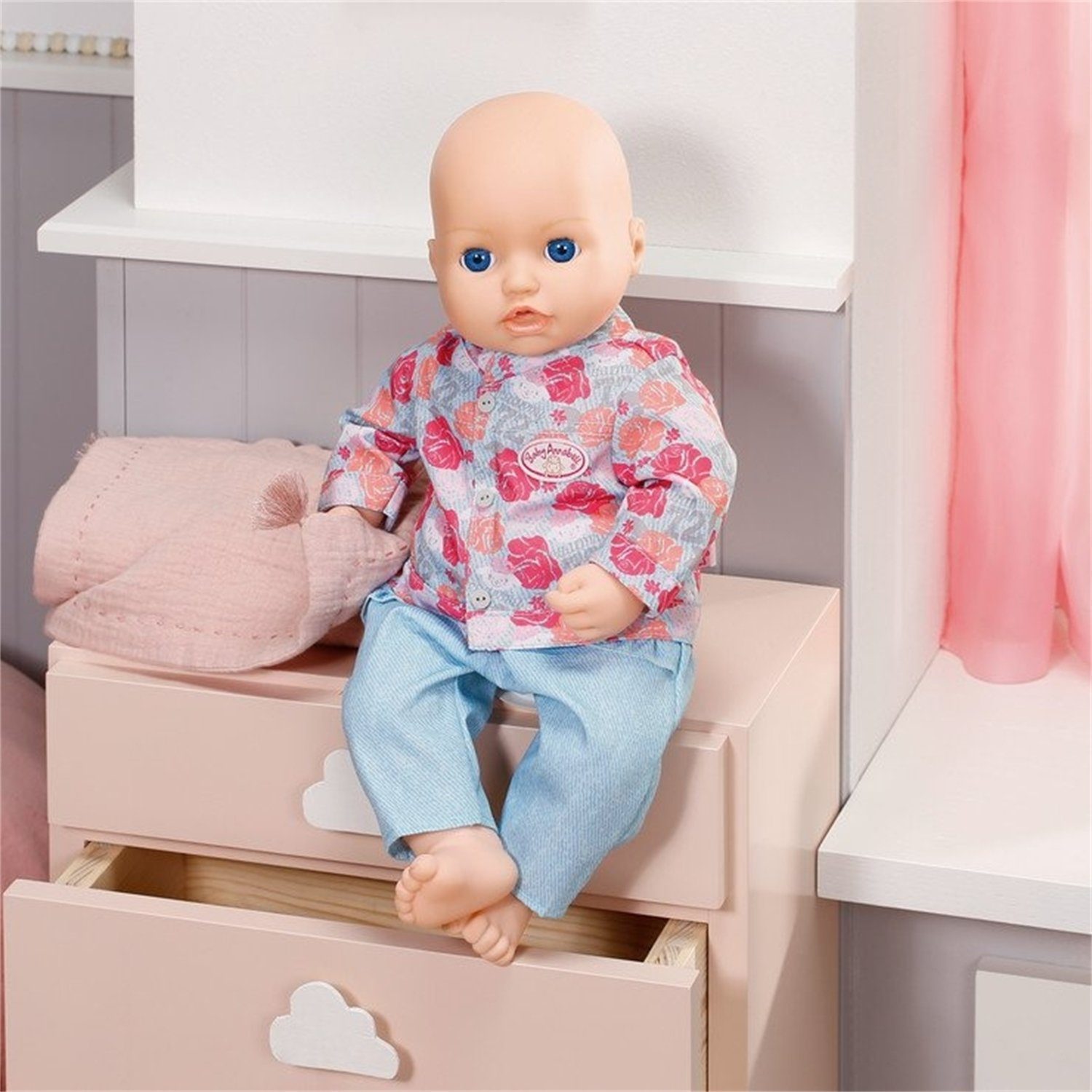 Zapf Creation® Puppenkleidung 701973-B Baby Annabell Active Jeans Blau 43 c günstig online kaufen