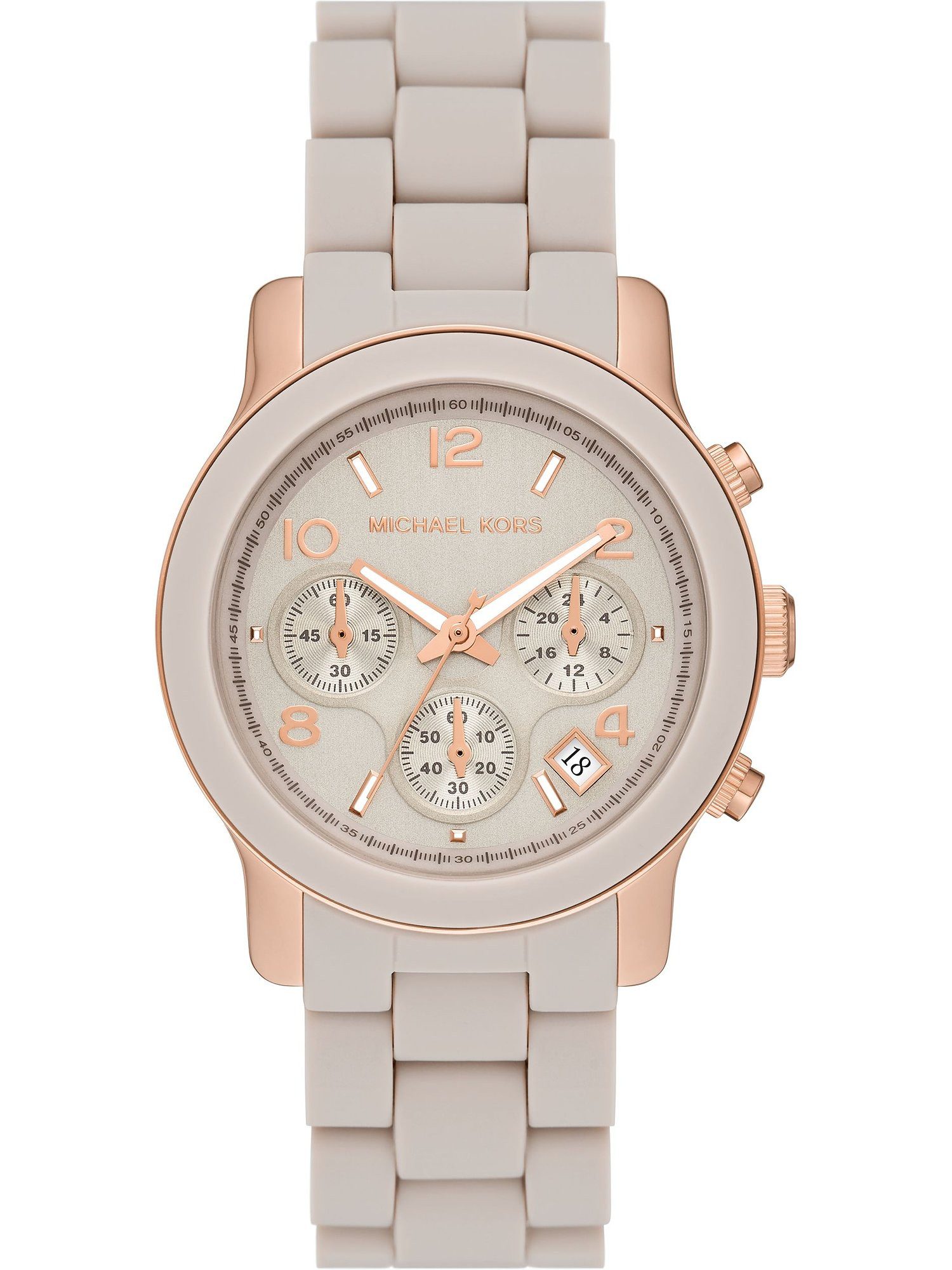 MICHAEL KORS Chronograph Michael Kors Damen-Uhren Analog Quarz