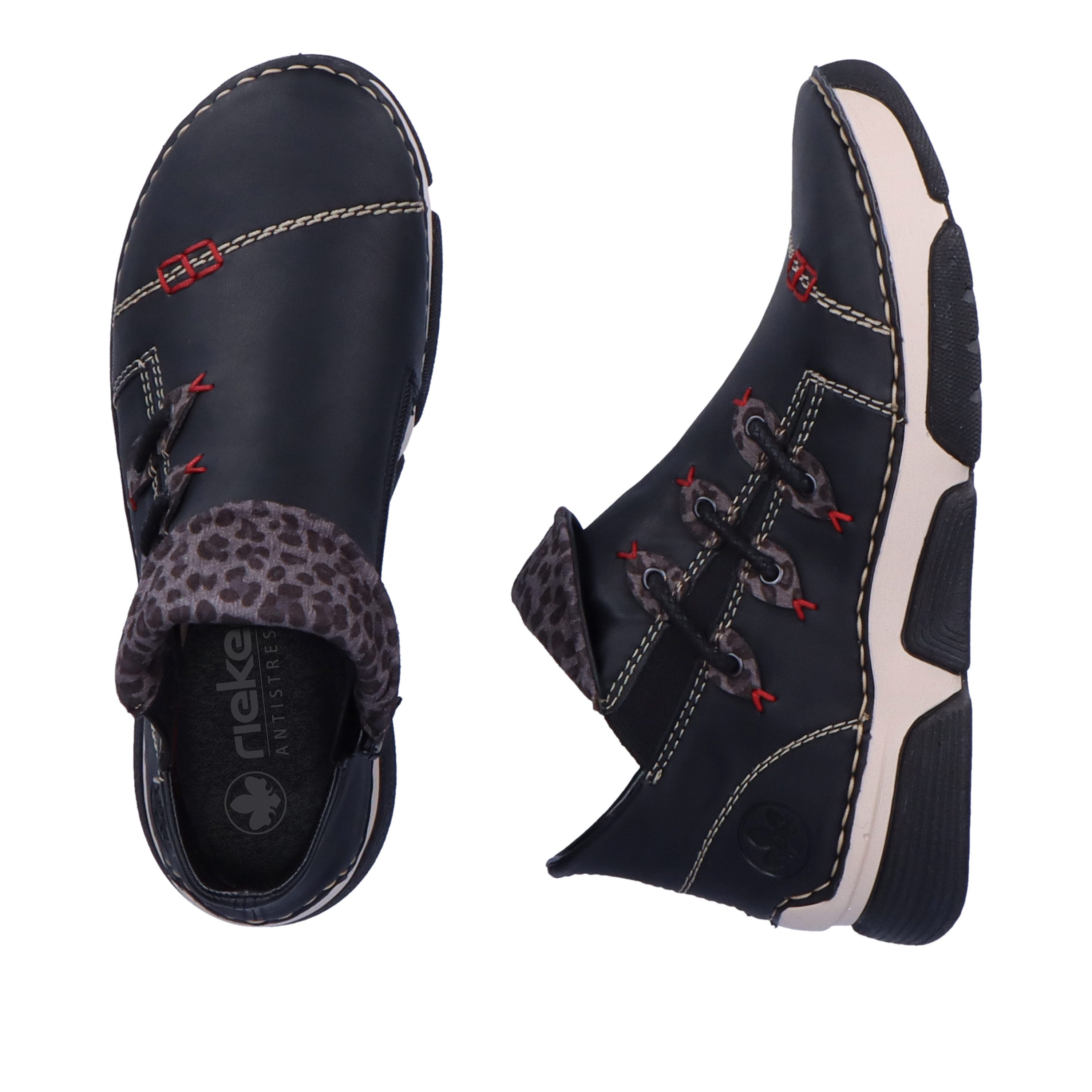 Rieker Sneakerboots Schlupfboots, Stiefelette, High Top Sneaker mit Innenreißverschluss