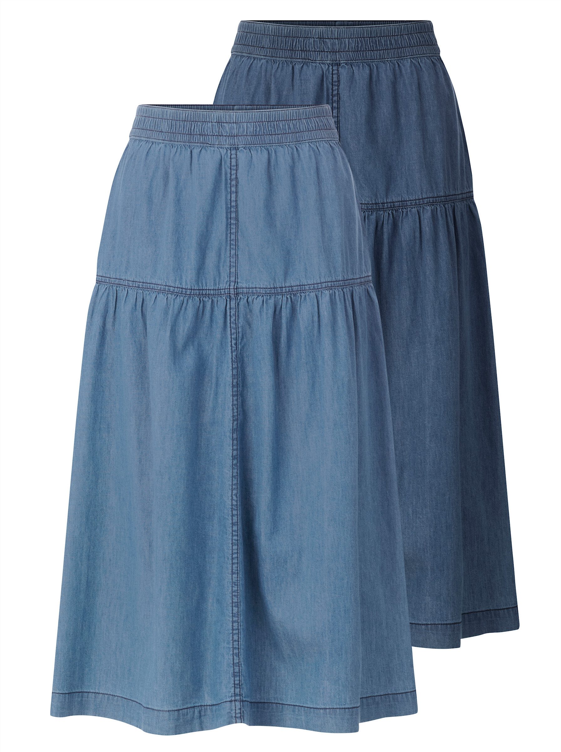 blue-bleached + blue-stone-washed