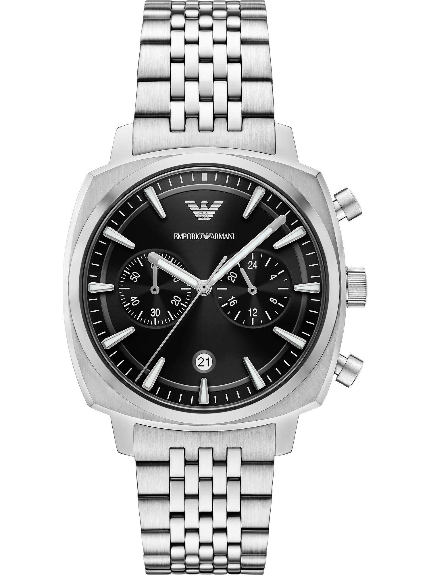 Chronograph Emporio Armani Herren-Uhren Analog Quarz