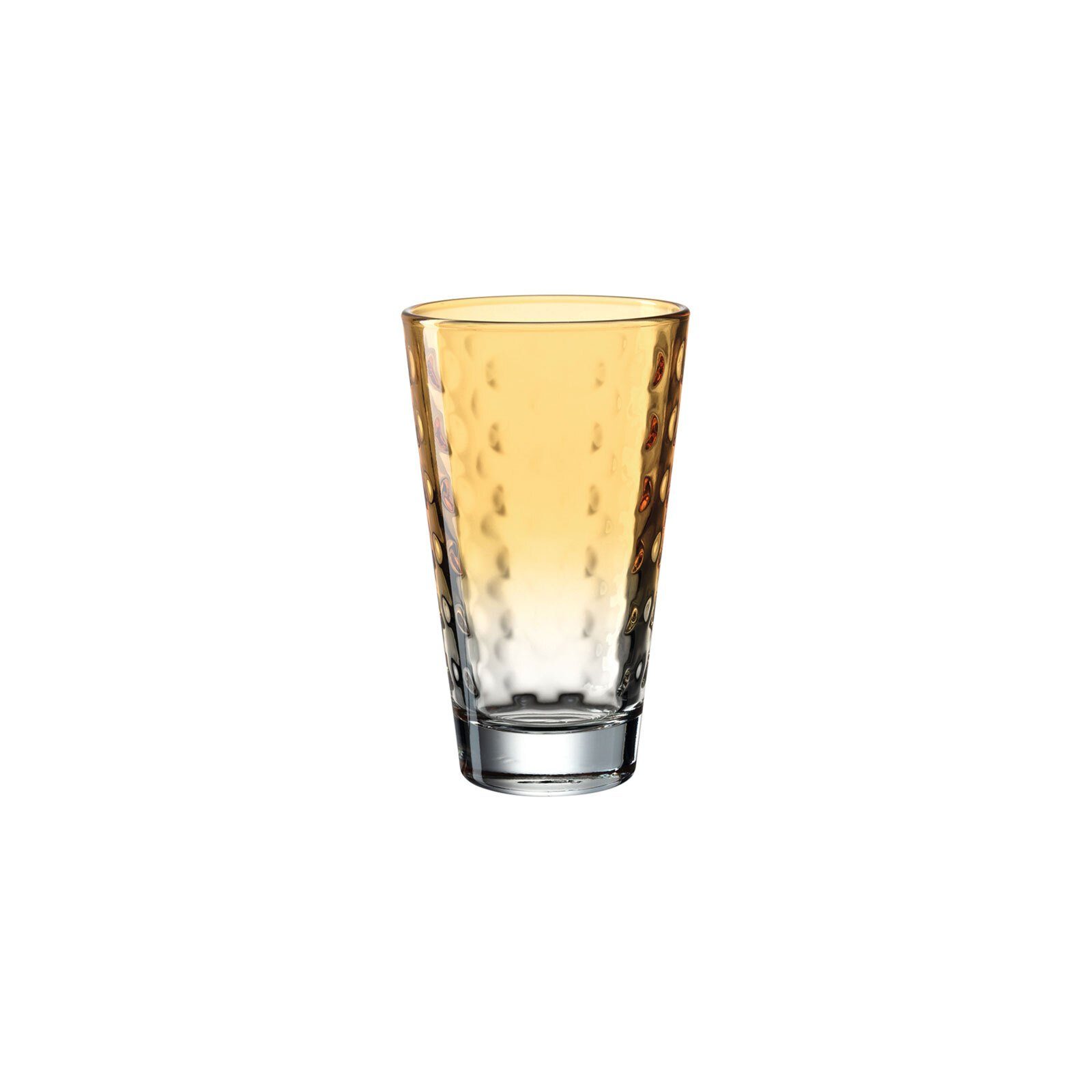 LEONARDO Glas Glas Trinkgläser 6er Optic bunt 300 Set, ml