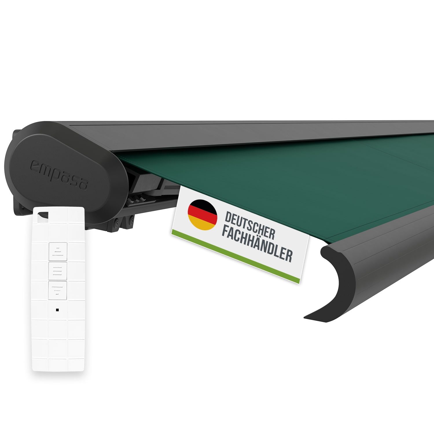 empasa Kassettenmarkise "PROFI" Markise Vollkassettenmarkise elektrisch