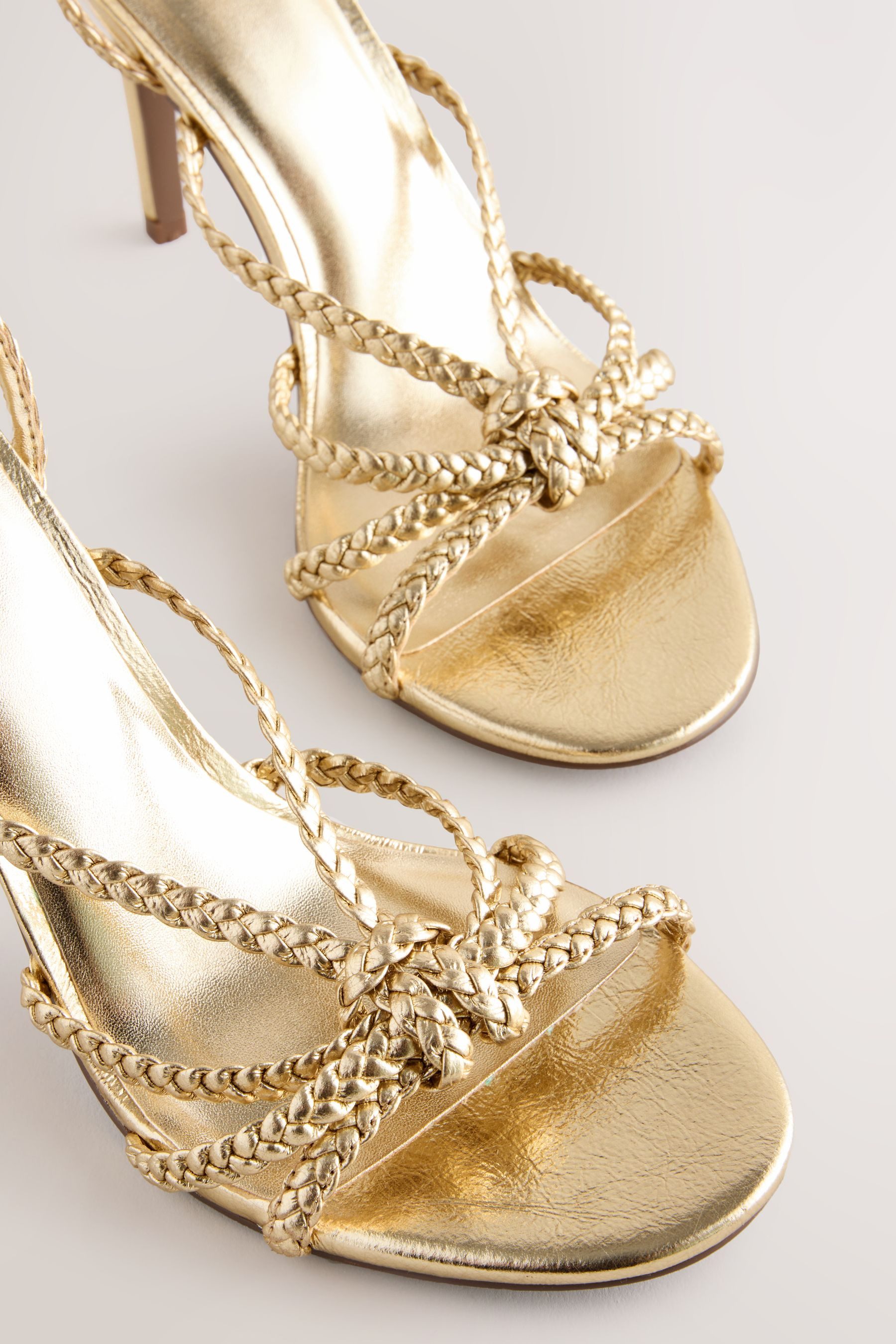 Next Forever Comfort® Sandaletten mit Flechtriemen High-Heel-Sandalette (1- günstig online kaufen