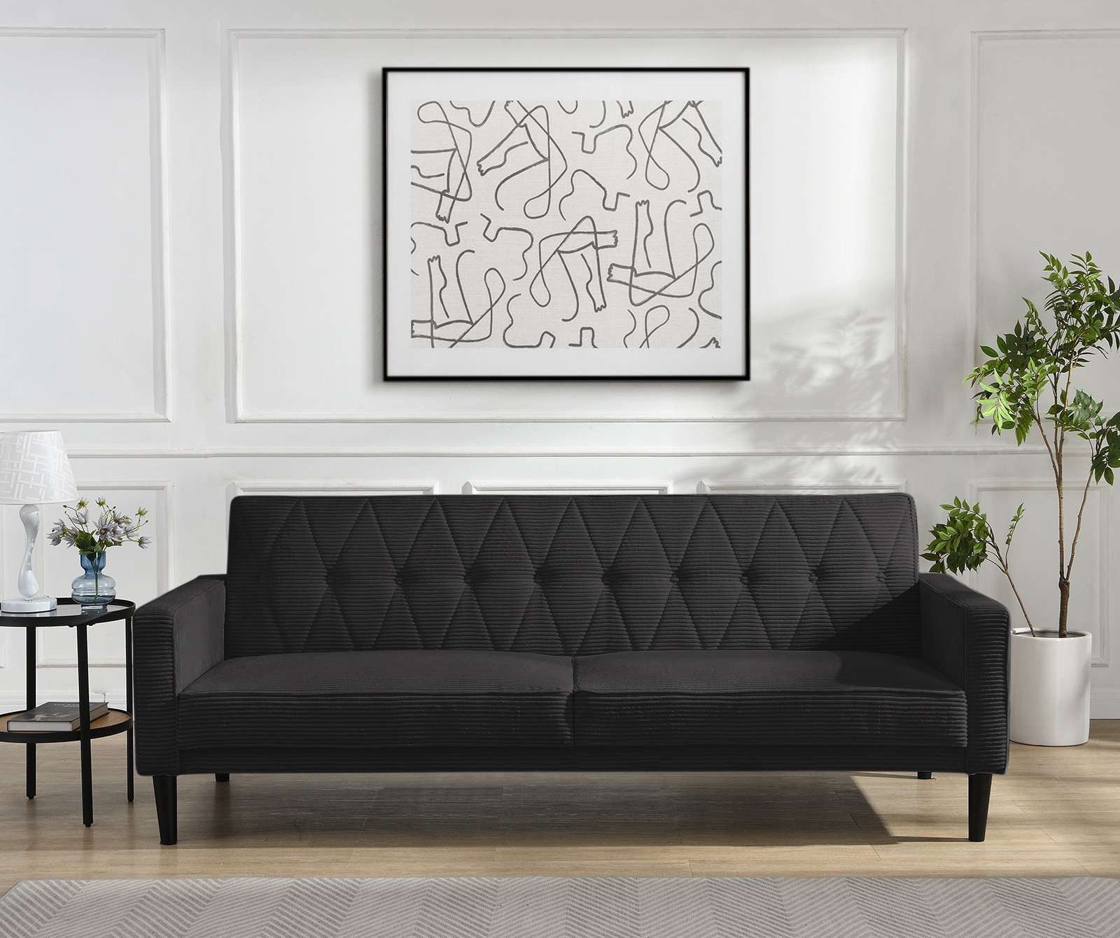 Dorel Home 3-Sitzer Avon, Schlafsofa 213cm, günstig online kaufen